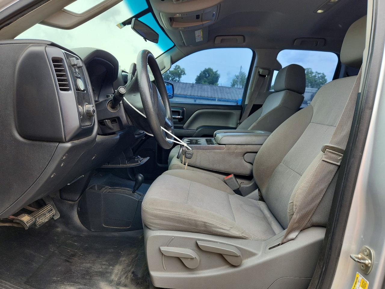 2015 Chevrolet Silverado K2500 Heavy Duty Silver vin: 1GC2KUEG9FZ517835
