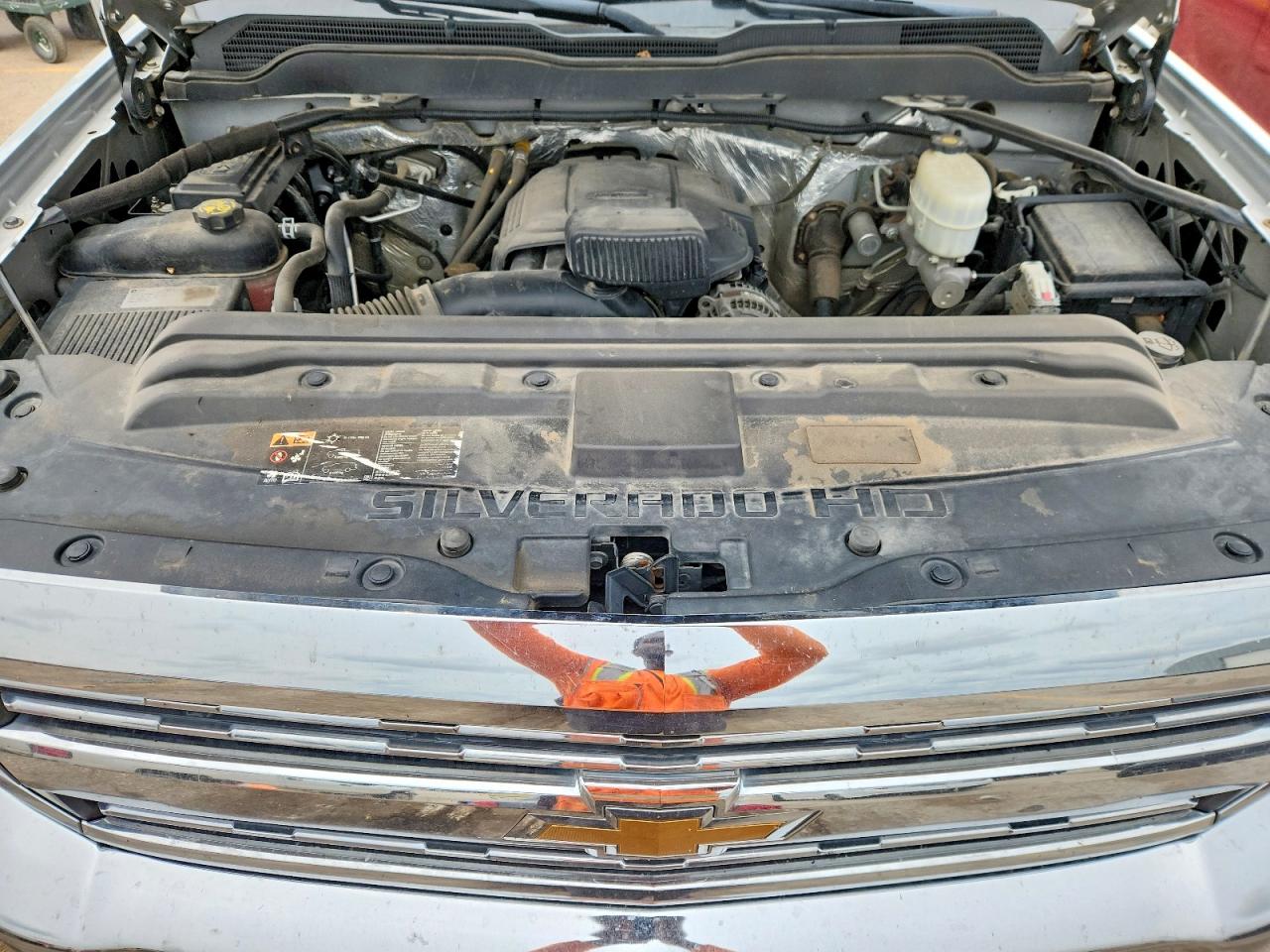 2015 Chevrolet Silverado K2500 Heavy Duty Silver vin: 1GC2KUEG9FZ517835