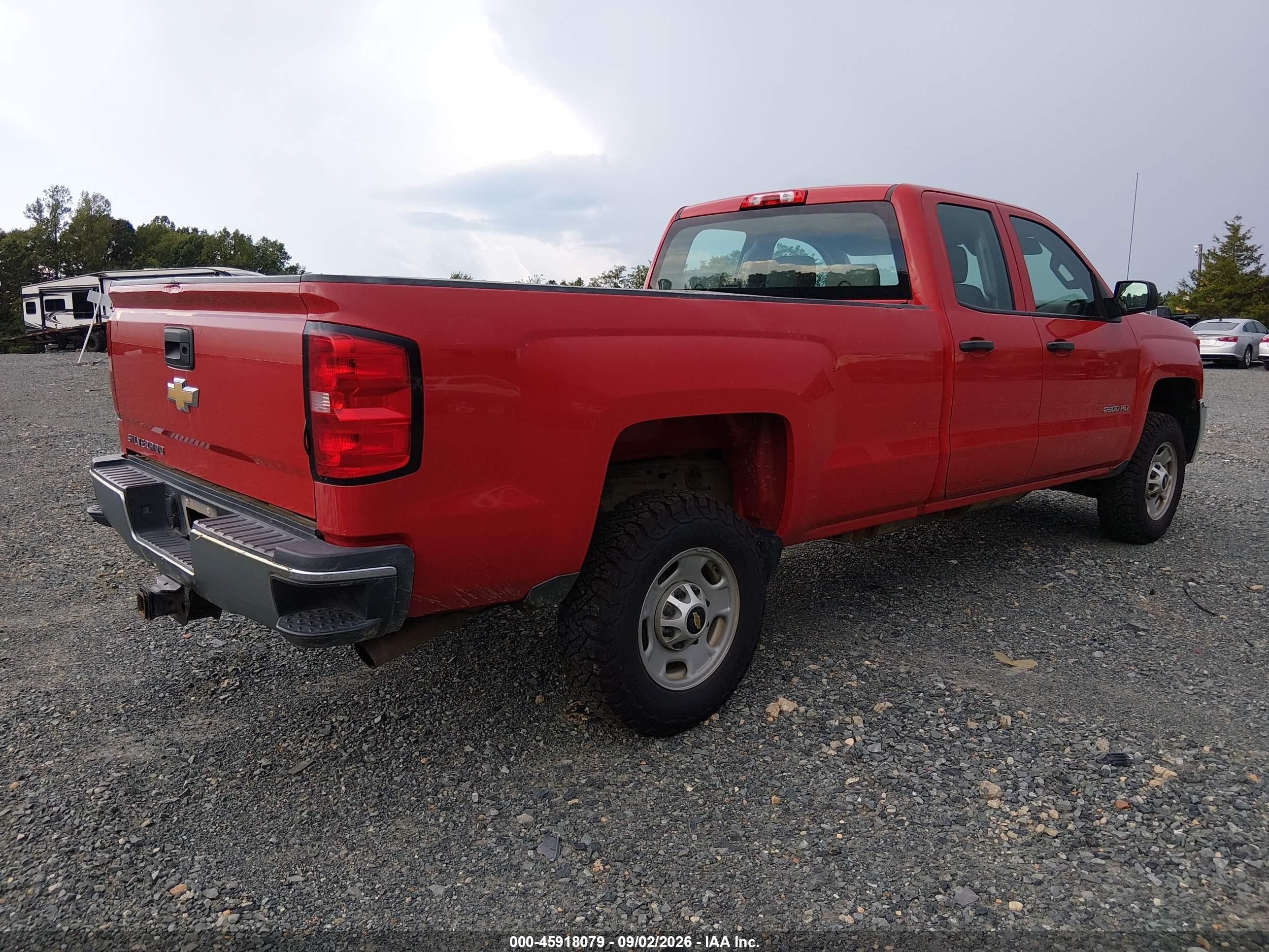 2015 Chevrolet Silverado 2500hd Built After Aug 14 Work Truck Красный vin: 1GC2KUEG9FZ545926