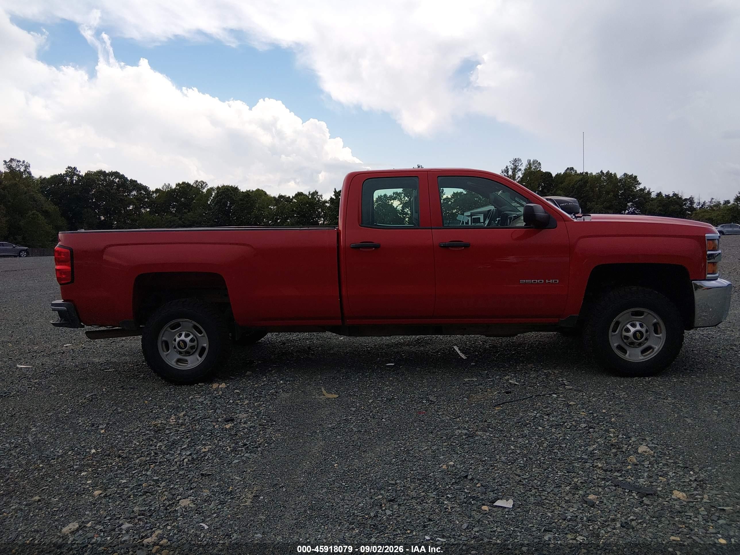 2015 Chevrolet Silverado 2500hd Built After Aug 14 Work Truck Красный vin: 1GC2KUEG9FZ545926