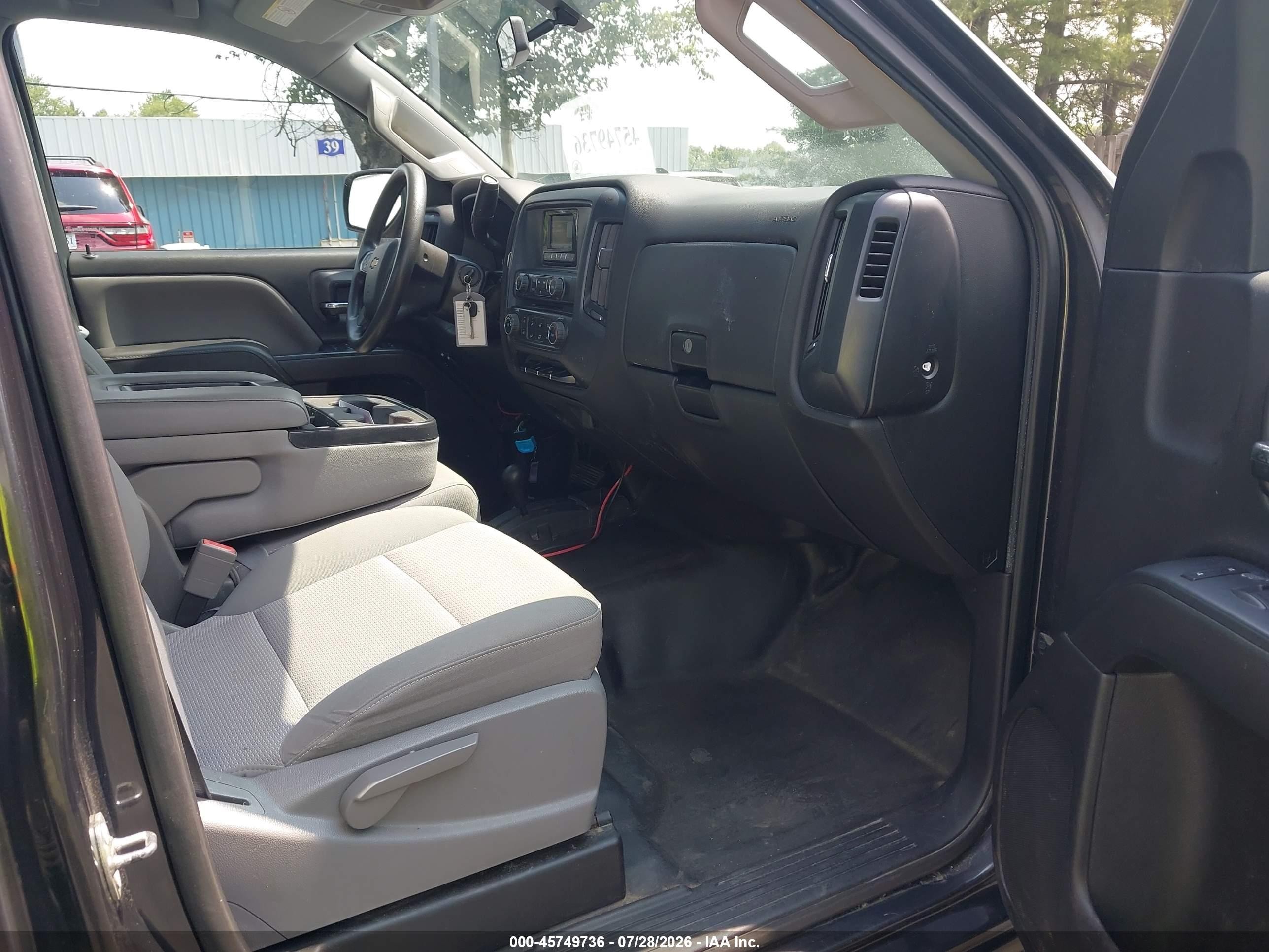 2015 Chevrolet Silverado 2500hd Built After Aug 14 Work Truck Gray vin: 1GC2KUEG9FZ546364