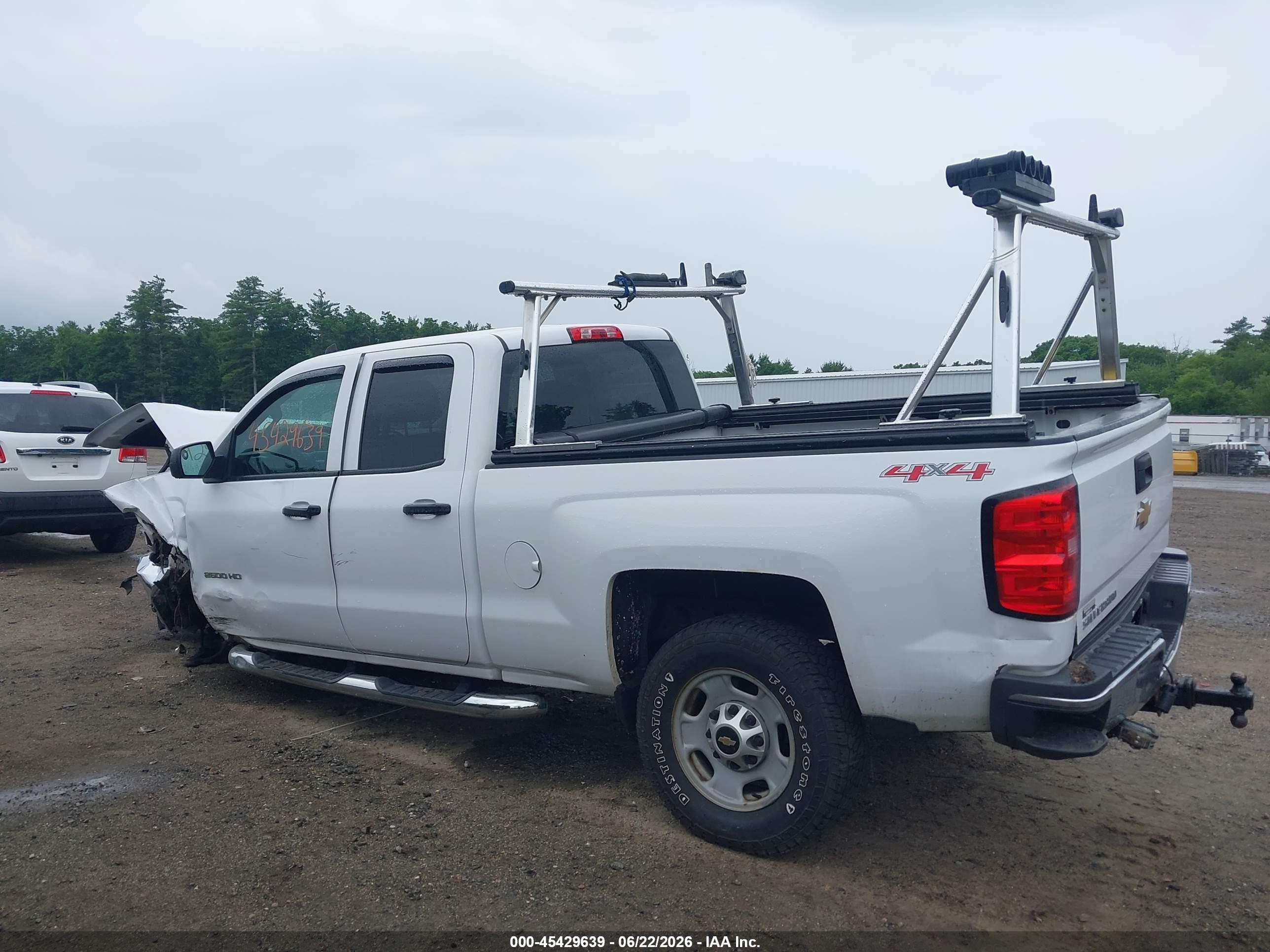 2015 Chevrolet Silverado 2500hd Wt White vin: 1GC2KUEG9FZ547532