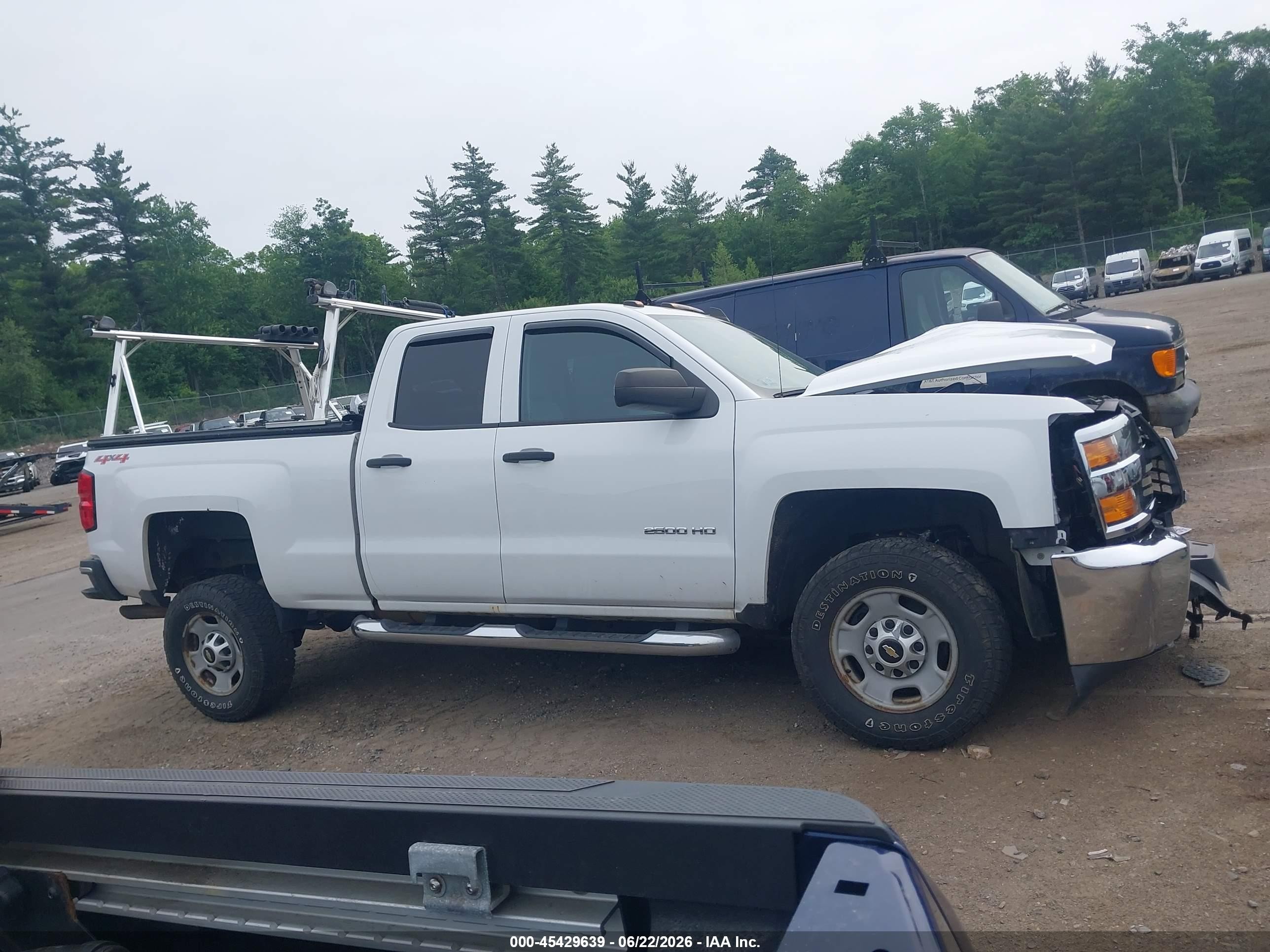 2015 Chevrolet Silverado 2500hd Wt White vin: 1GC2KUEG9FZ547532