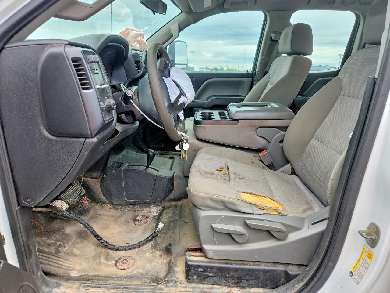 2015 Chevrolet Silverado K2500 Heavy Duty Белый vin: 1GC2KUEGXFZ528939