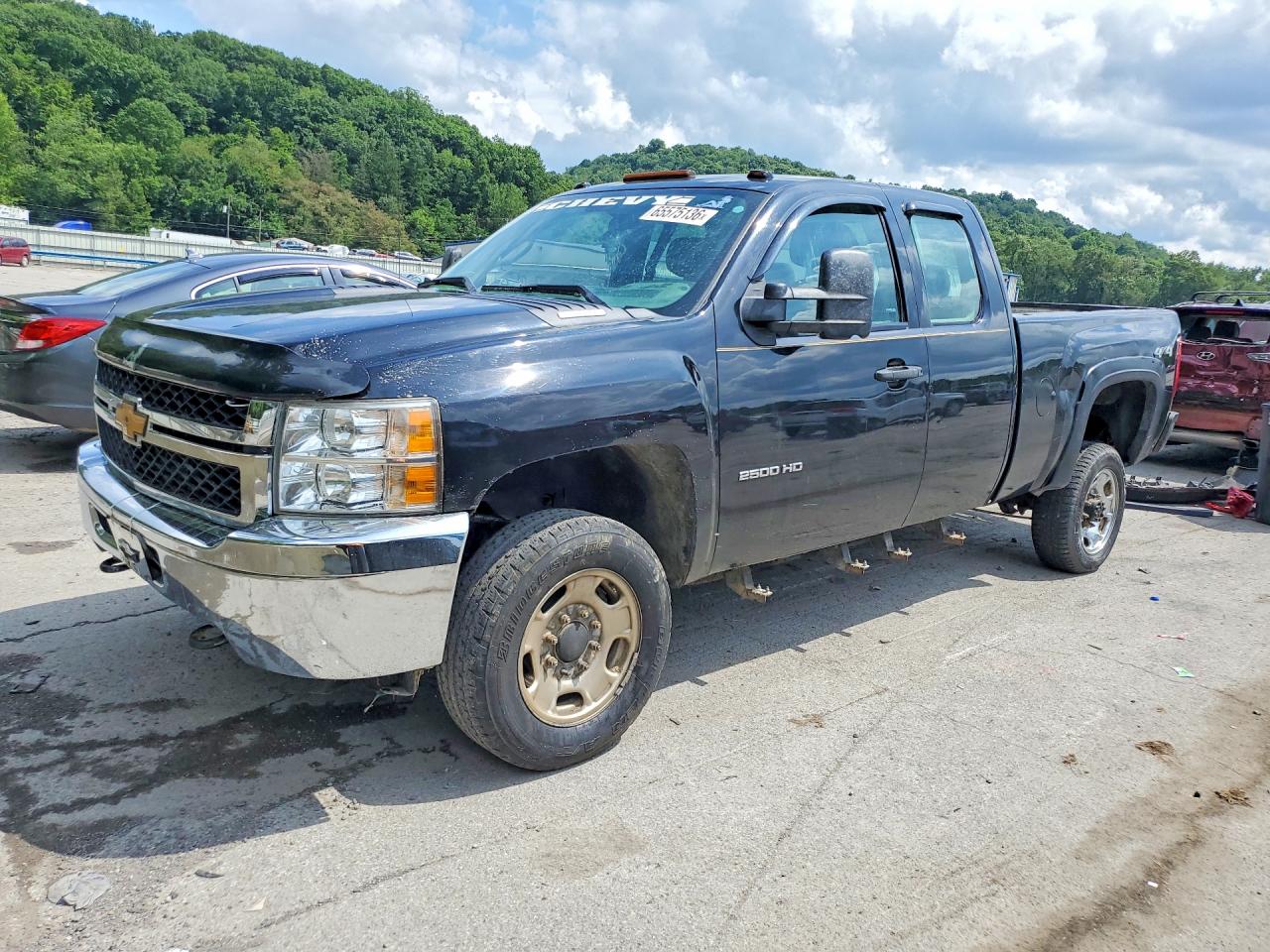 2012 Chevrolet Silverado K2500 Heavy Duty Black vin: 1GC2KVCG0CZ338507