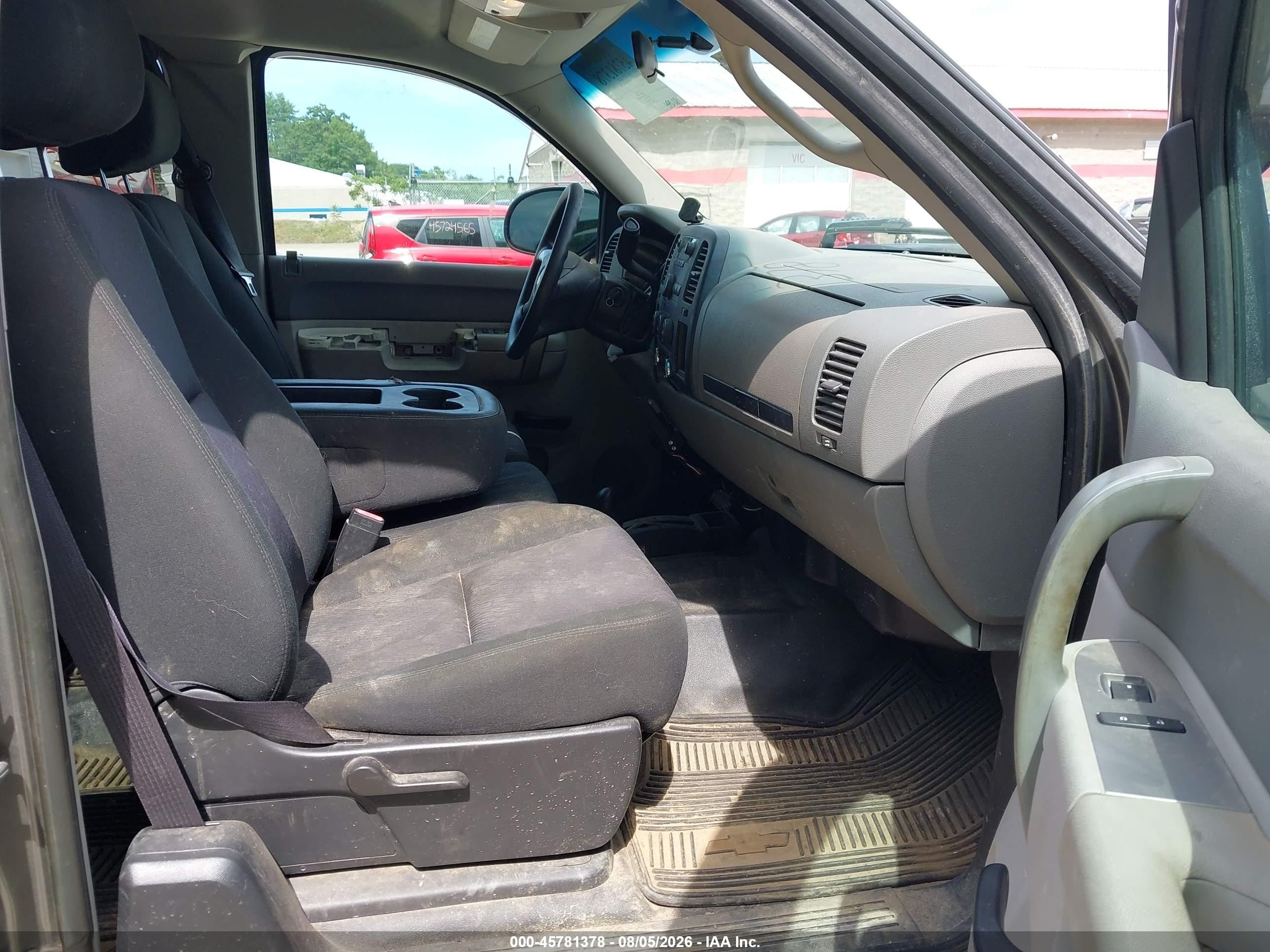 2012 Chevrolet Silverado 2500hd Work Truck Gray vin: 1GC2KVCG1CZ277555