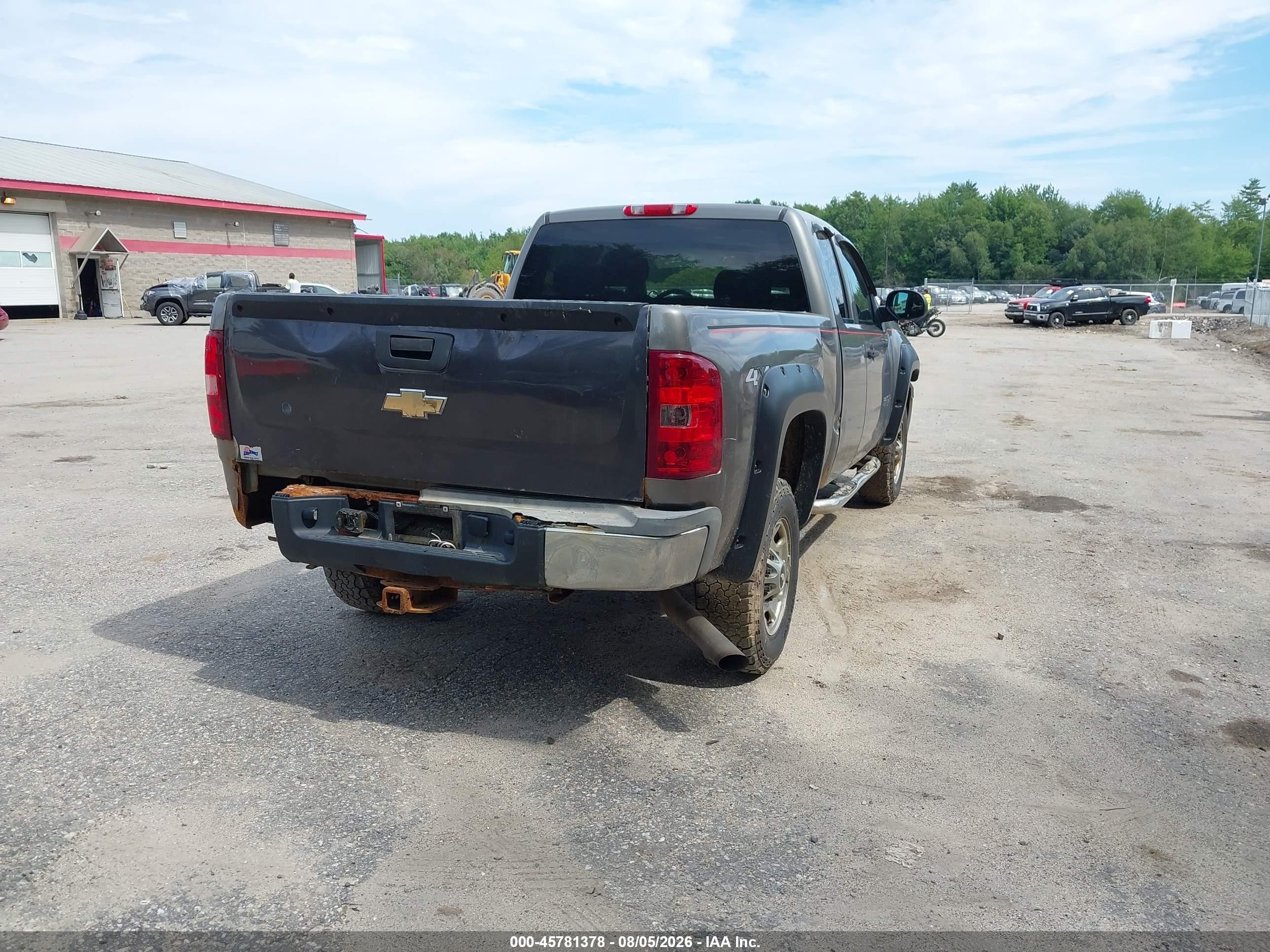 2012 Chevrolet Silverado 2500hd Work Truck Gray vin: 1GC2KVCG1CZ277555