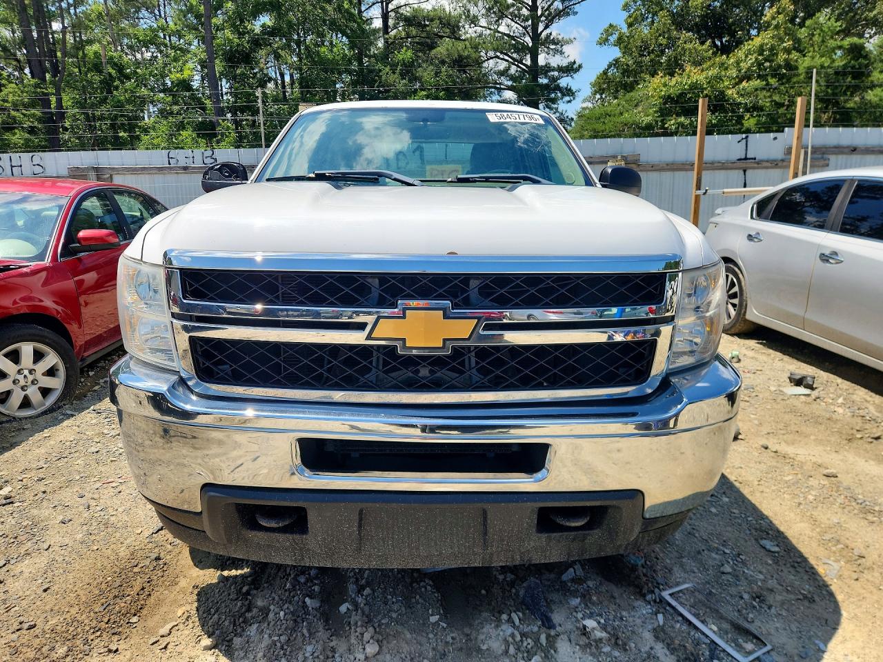 2012 Chevrolet Silverado K2500 Heavy Duty Белый vin: 1GC2KVCG3CZ231676