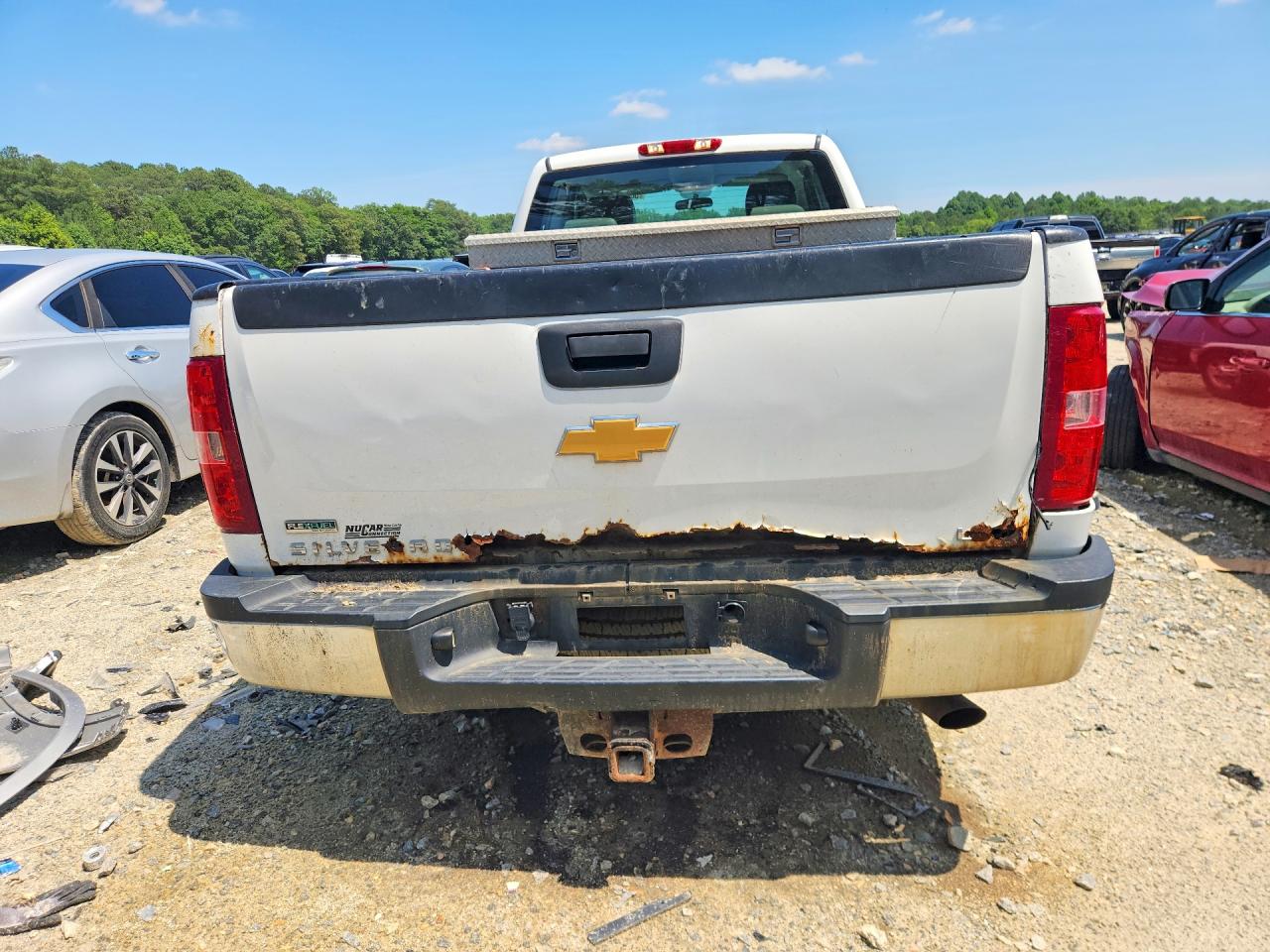 2012 Chevrolet Silverado K2500 Heavy Duty Белый vin: 1GC2KVCG3CZ231676