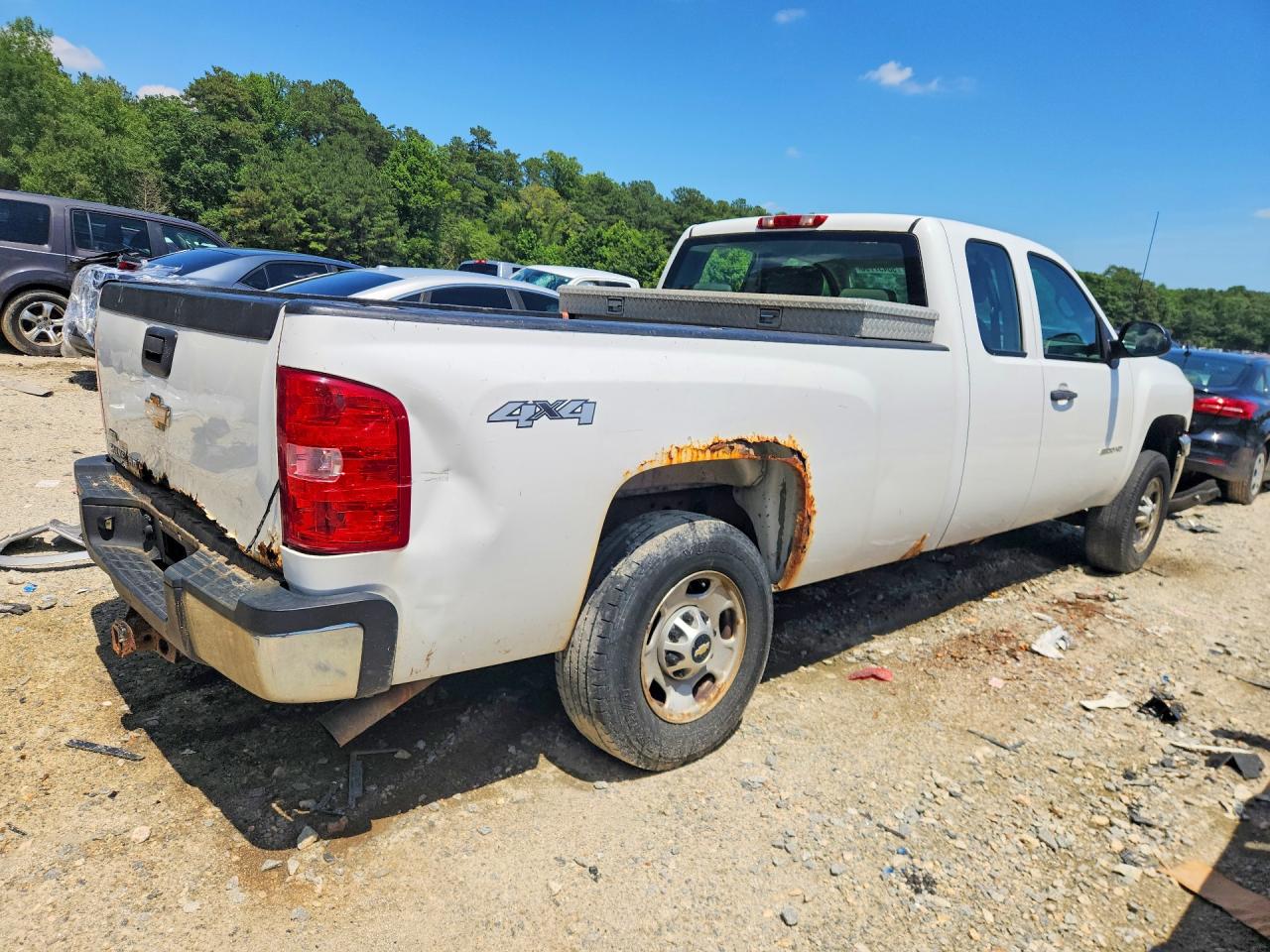 2012 Chevrolet Silverado K2500 Heavy Duty Белый vin: 1GC2KVCG3CZ231676