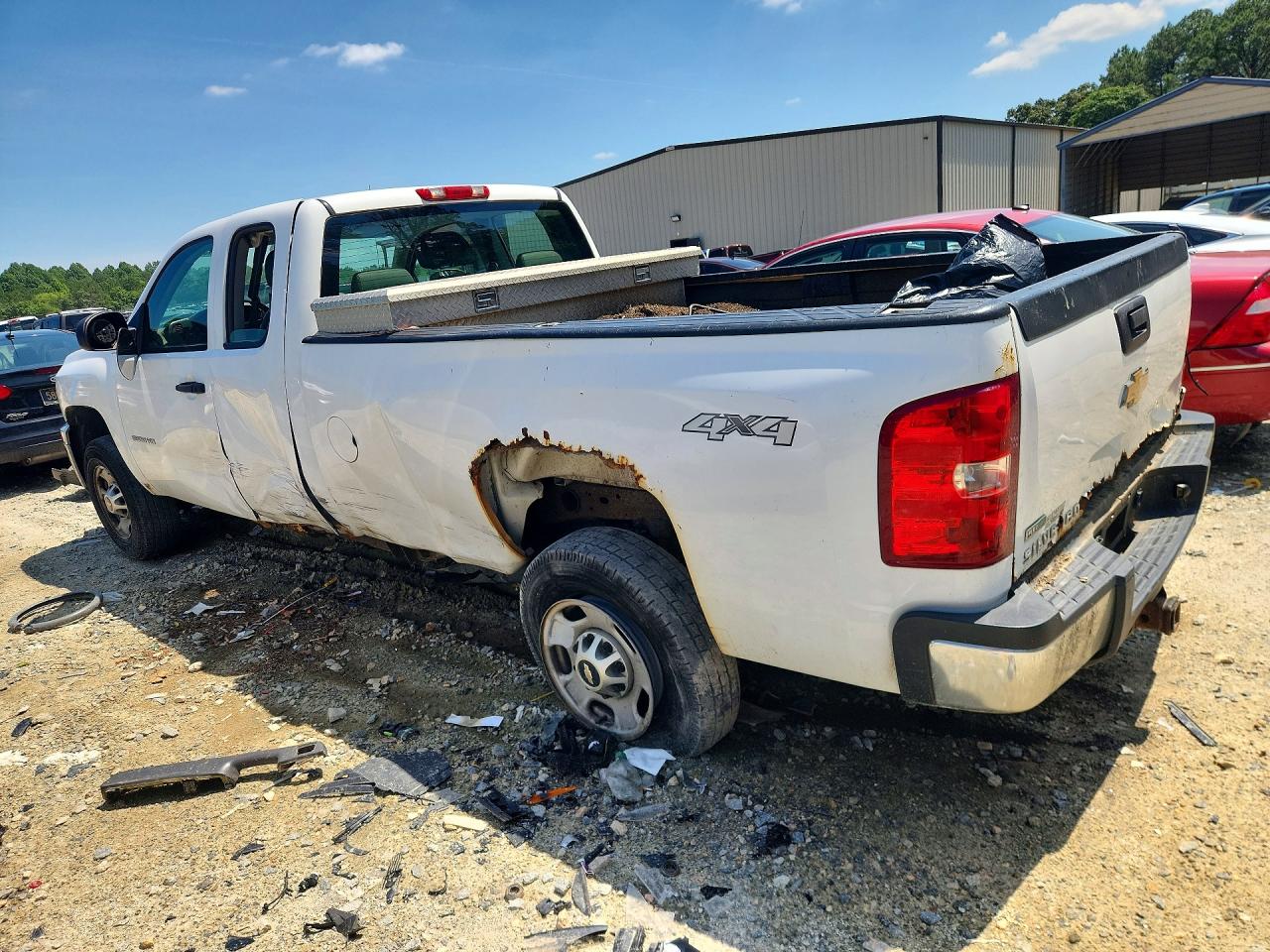 2012 Chevrolet Silverado K2500 Heavy Duty Белый vin: 1GC2KVCG3CZ231676