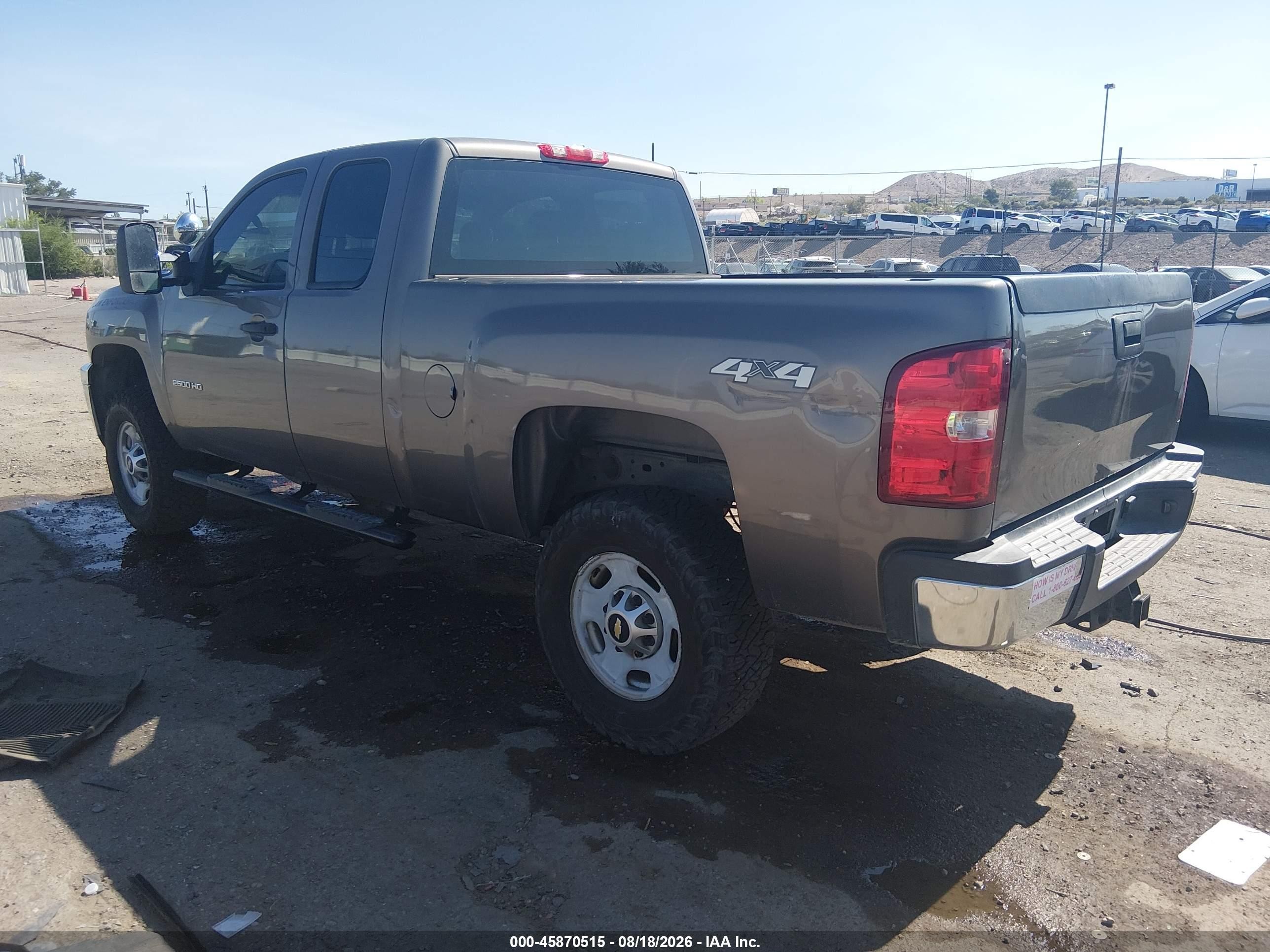 2012 Chevrolet Silverado 2500hd Work Truck Brown vin: 1GC2KVCG3CZ326397