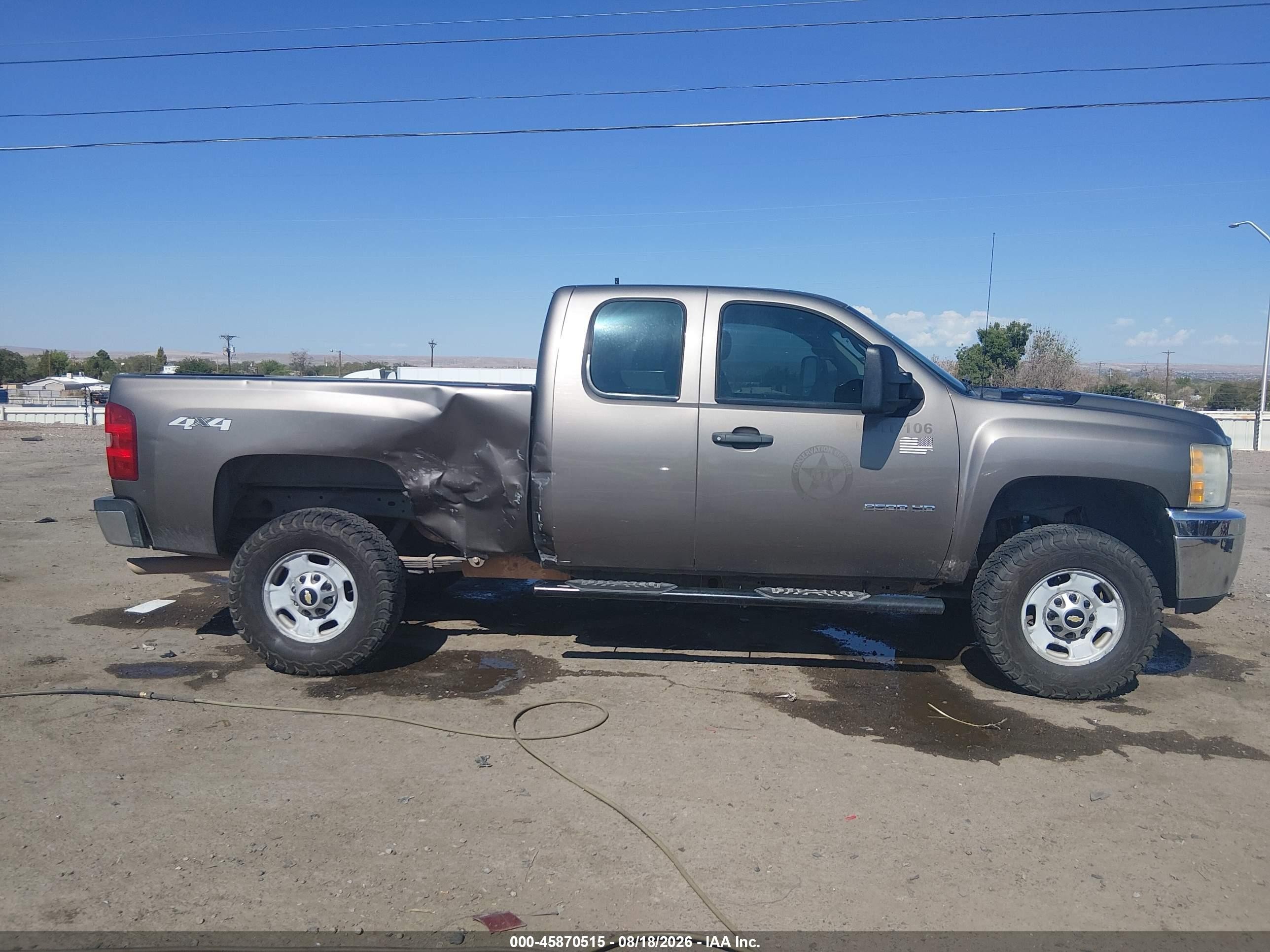 2012 Chevrolet Silverado 2500hd Work Truck Brown vin: 1GC2KVCG3CZ326397