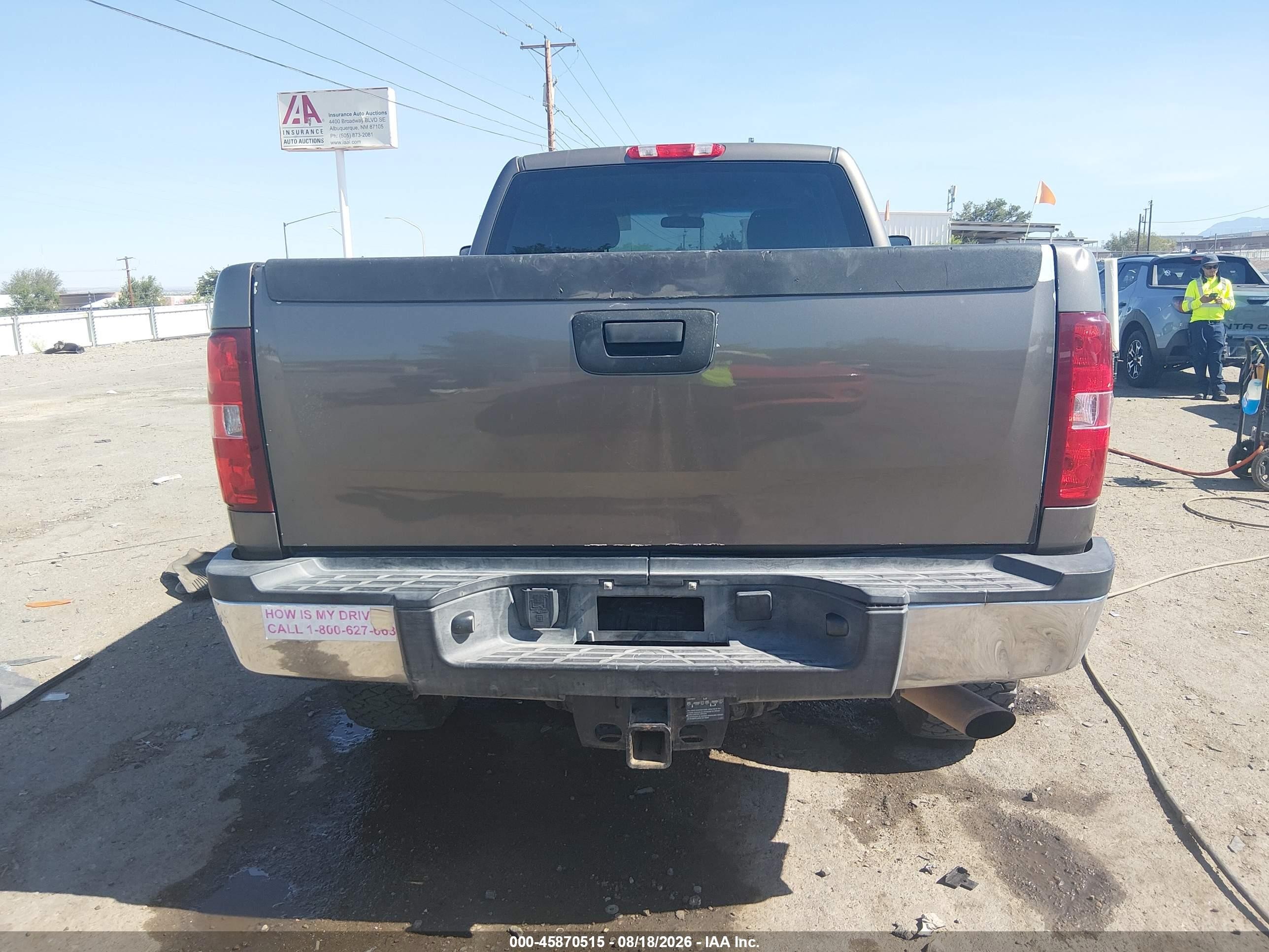 2012 Chevrolet Silverado 2500hd Work Truck Brown vin: 1GC2KVCG3CZ326397
