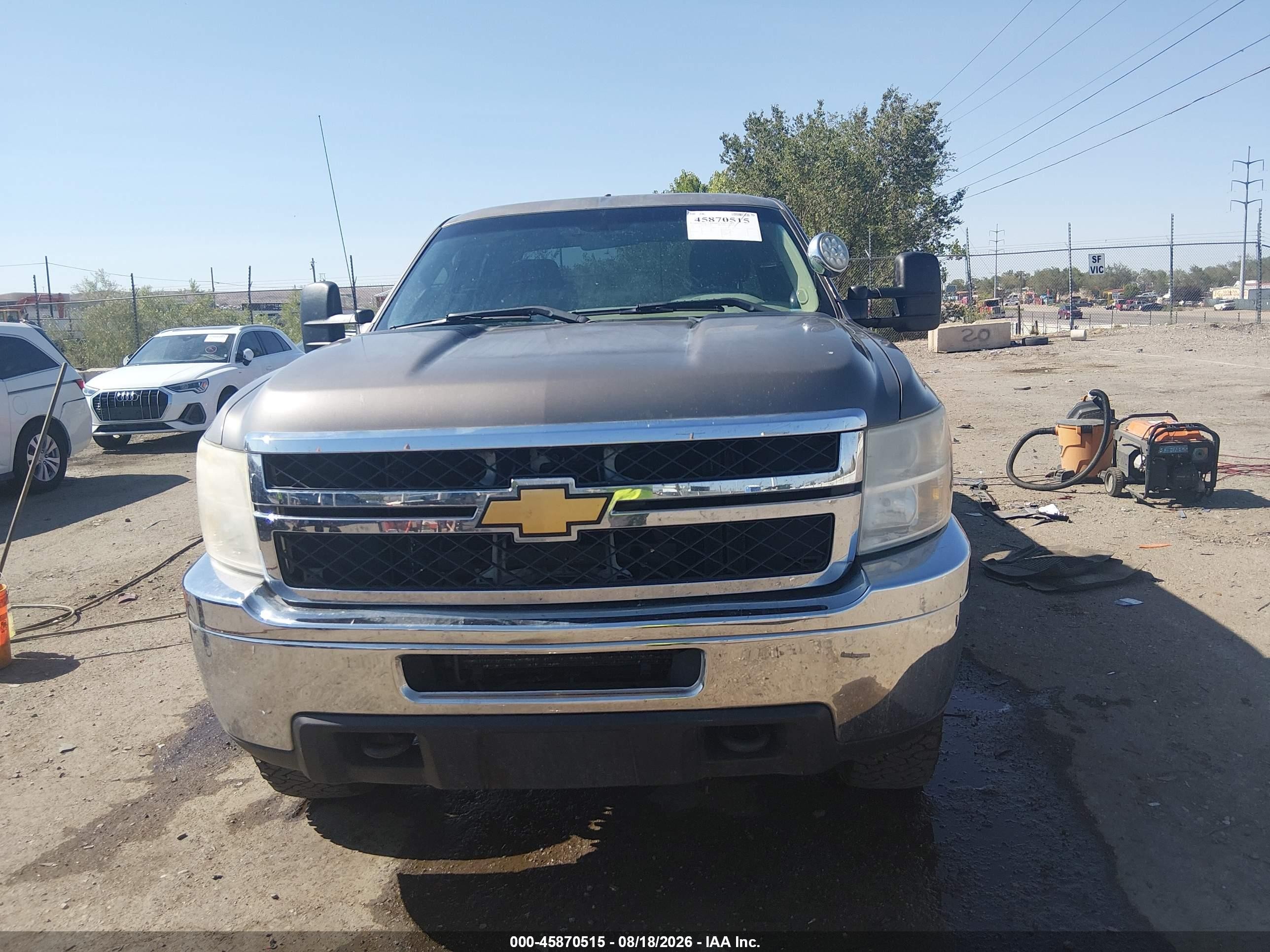 2012 Chevrolet Silverado 2500hd Work Truck Brown vin: 1GC2KVCG3CZ326397