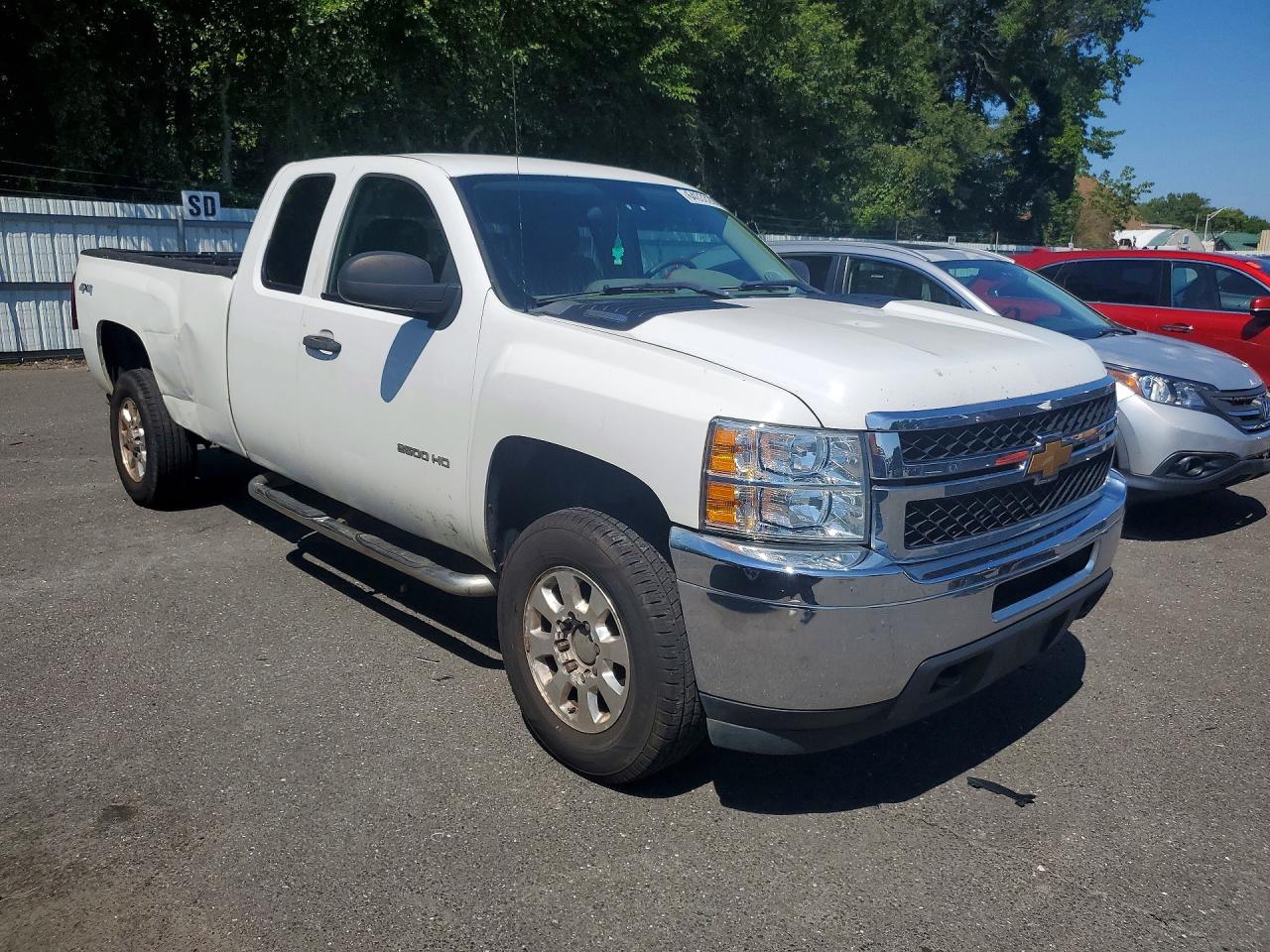 2013 Chevrolet Silverado K2500 Heavy Duty Белый vin: 1GC2KVCG4DZ222955