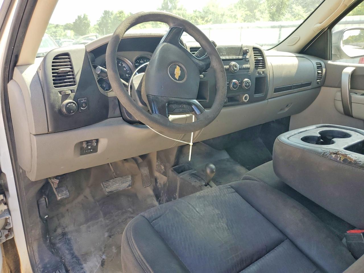 2013 Chevrolet Silverado K2500 Heavy Duty White vin: 1GC2KVCG4DZ336342