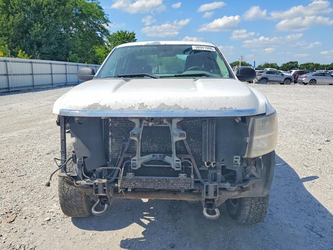 2013 Chevrolet Silverado K2500 Heavy Duty White vin: 1GC2KVCG4DZ336342