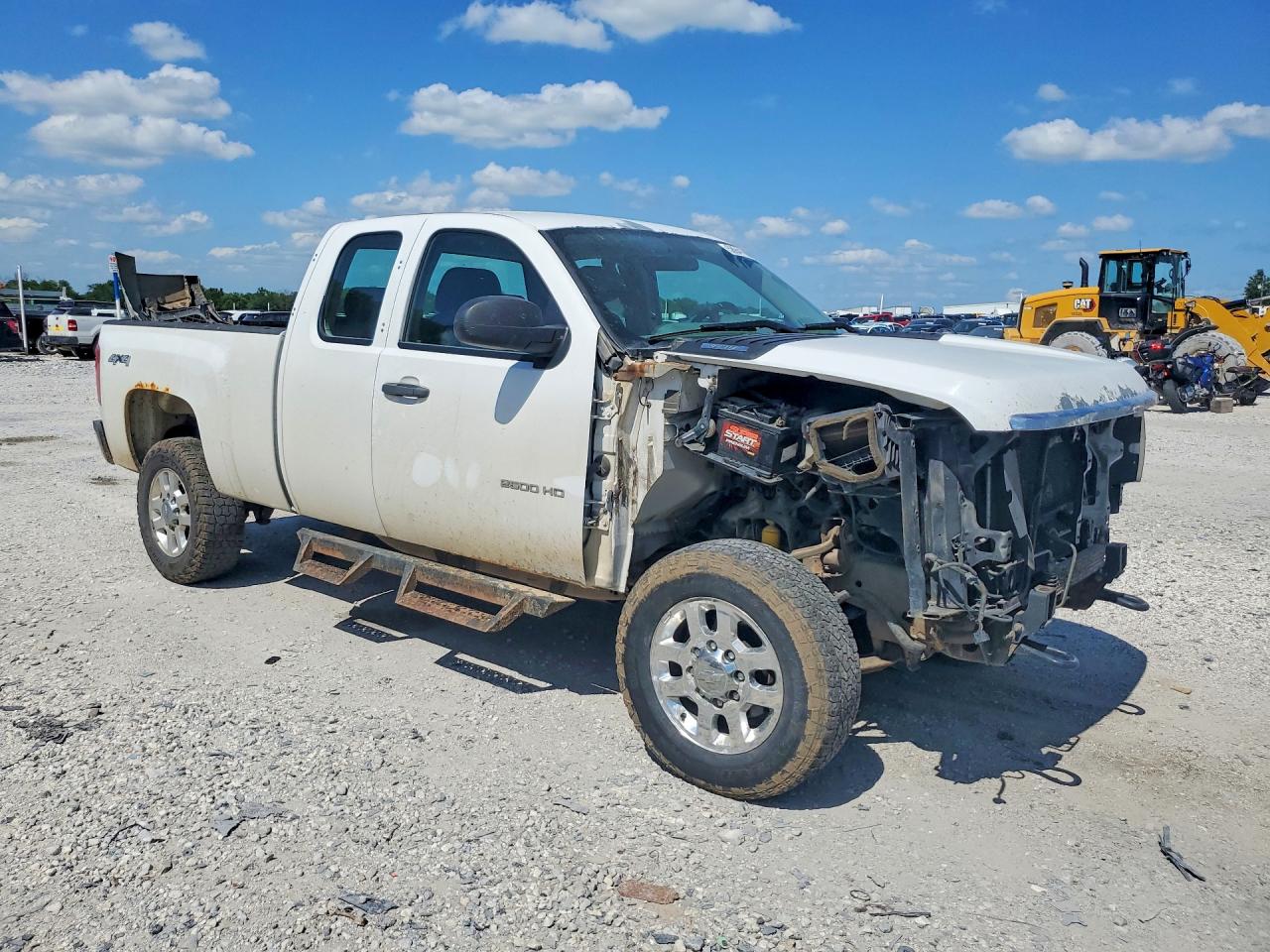 2013 Chevrolet Silverado K2500 Heavy Duty White vin: 1GC2KVCG4DZ336342