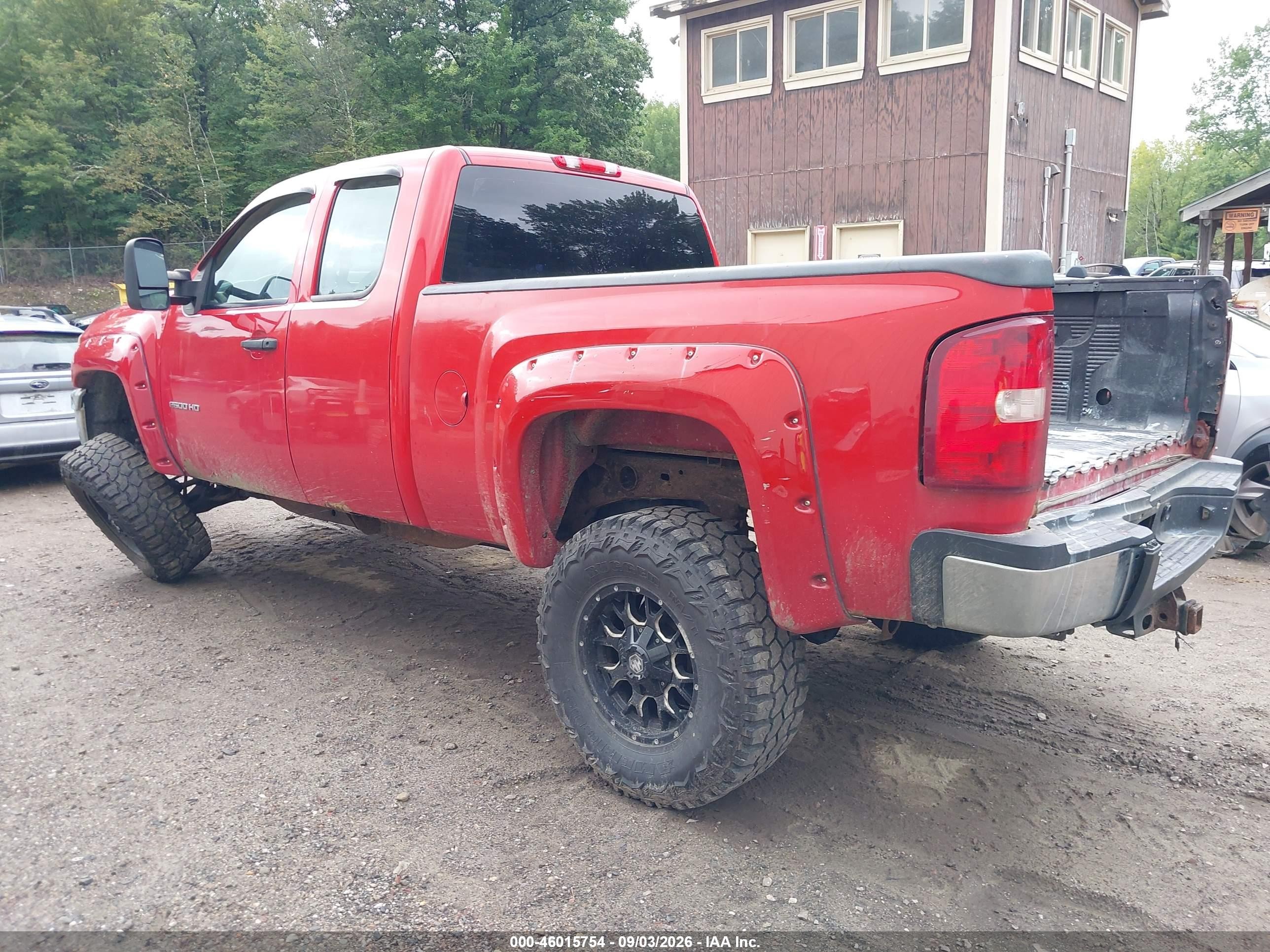 2011 Chevrolet Silverado 2500hd Work Truck Красный vin: 1GC2KVCG5BZ142609