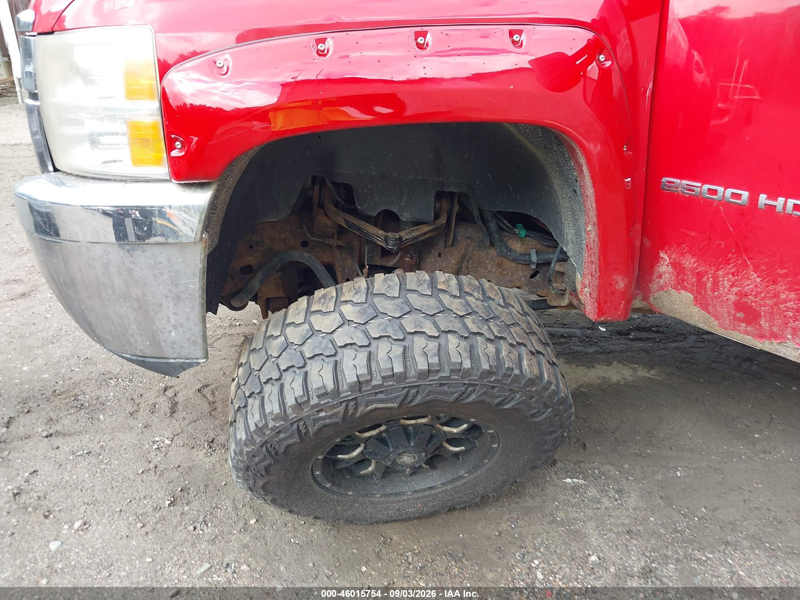 2011 Chevrolet Silverado 2500hd Work Truck Красный vin: 1GC2KVCG5BZ142609