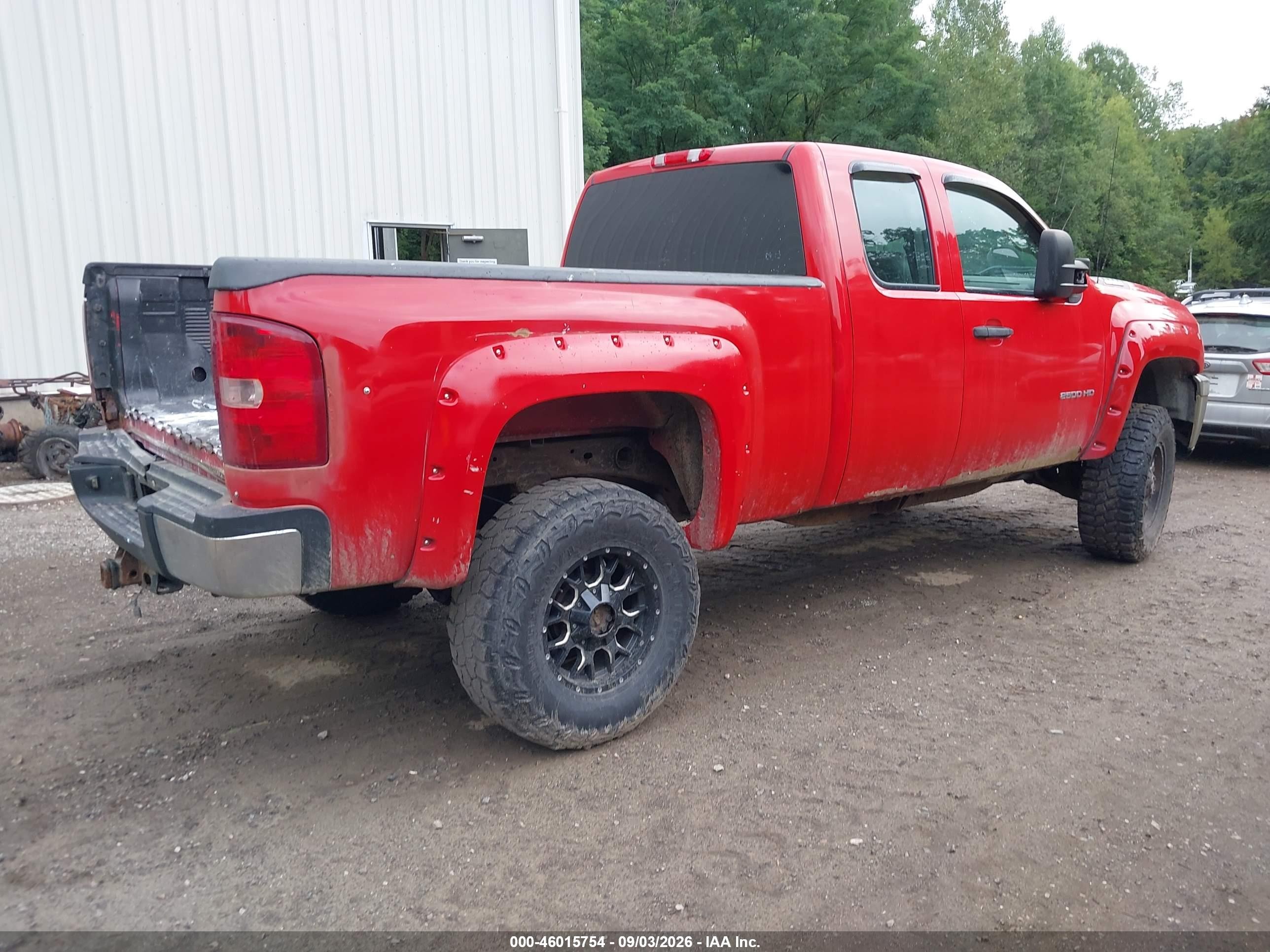 2011 Chevrolet Silverado 2500hd Work Truck Красный vin: 1GC2KVCG5BZ142609
