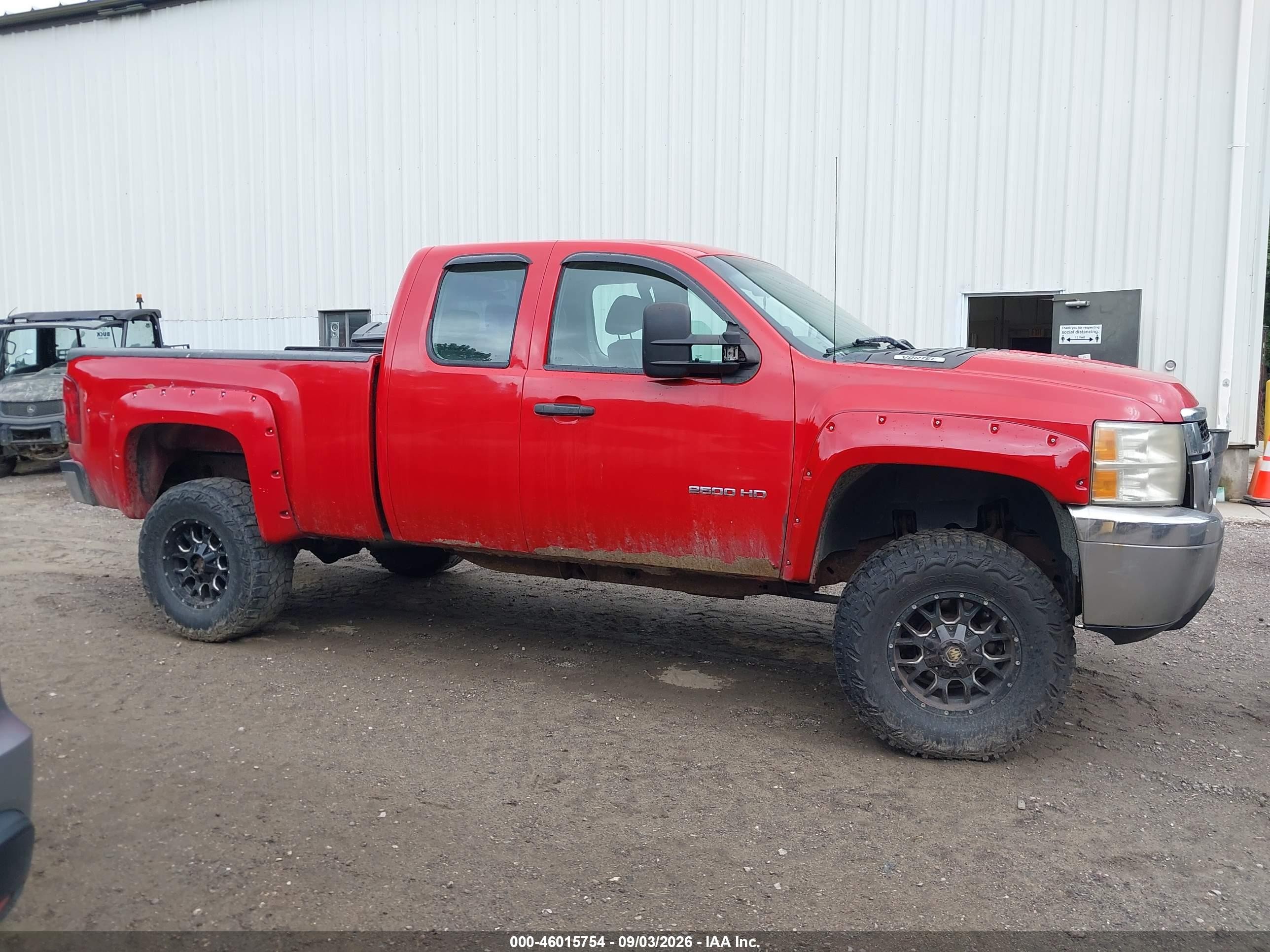 2011 Chevrolet Silverado 2500hd Work Truck Красный vin: 1GC2KVCG5BZ142609