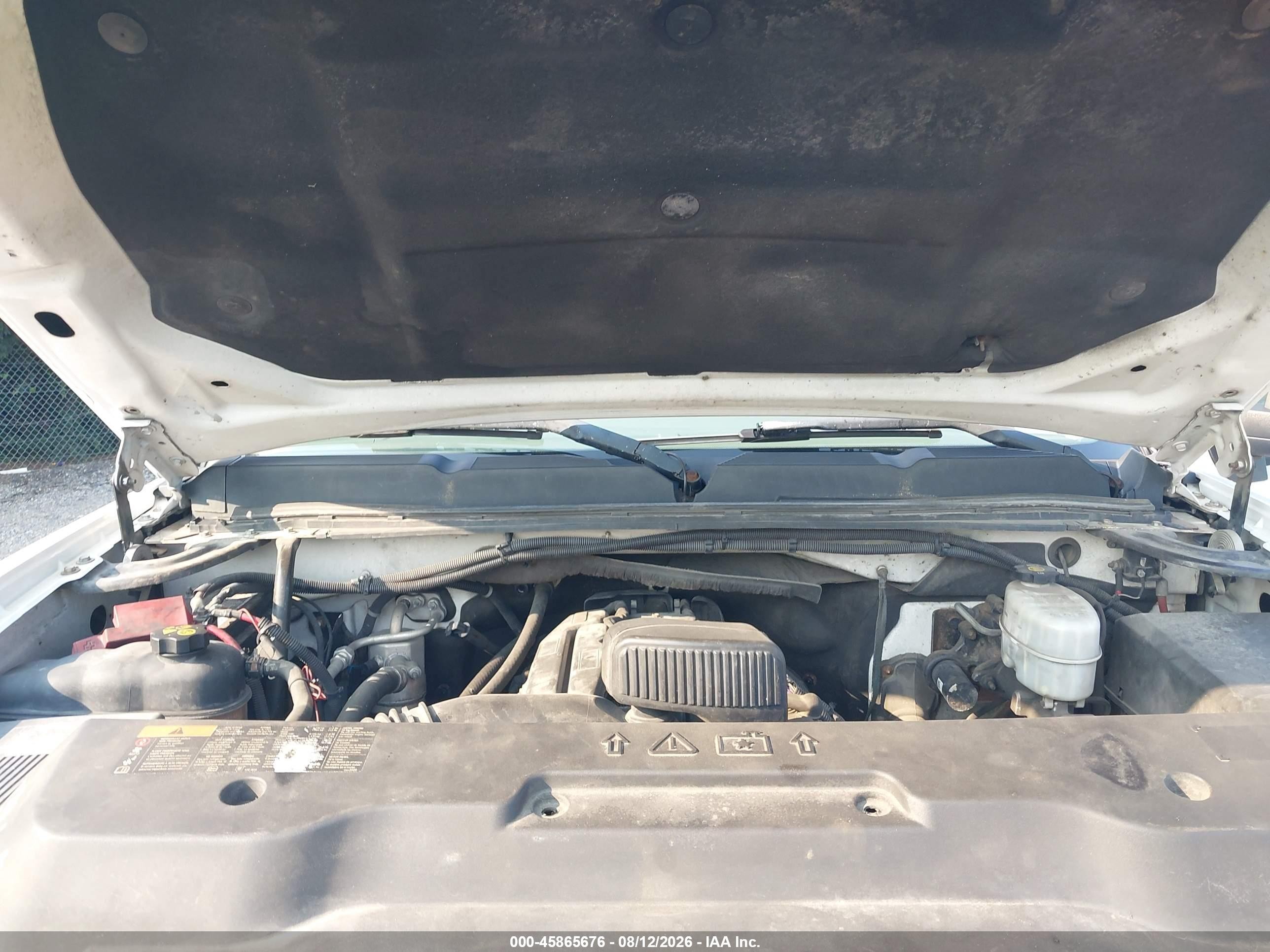 2011 Chevrolet Silverado 2500hd Work Truck White vin: 1GC2KVCG5BZ193978