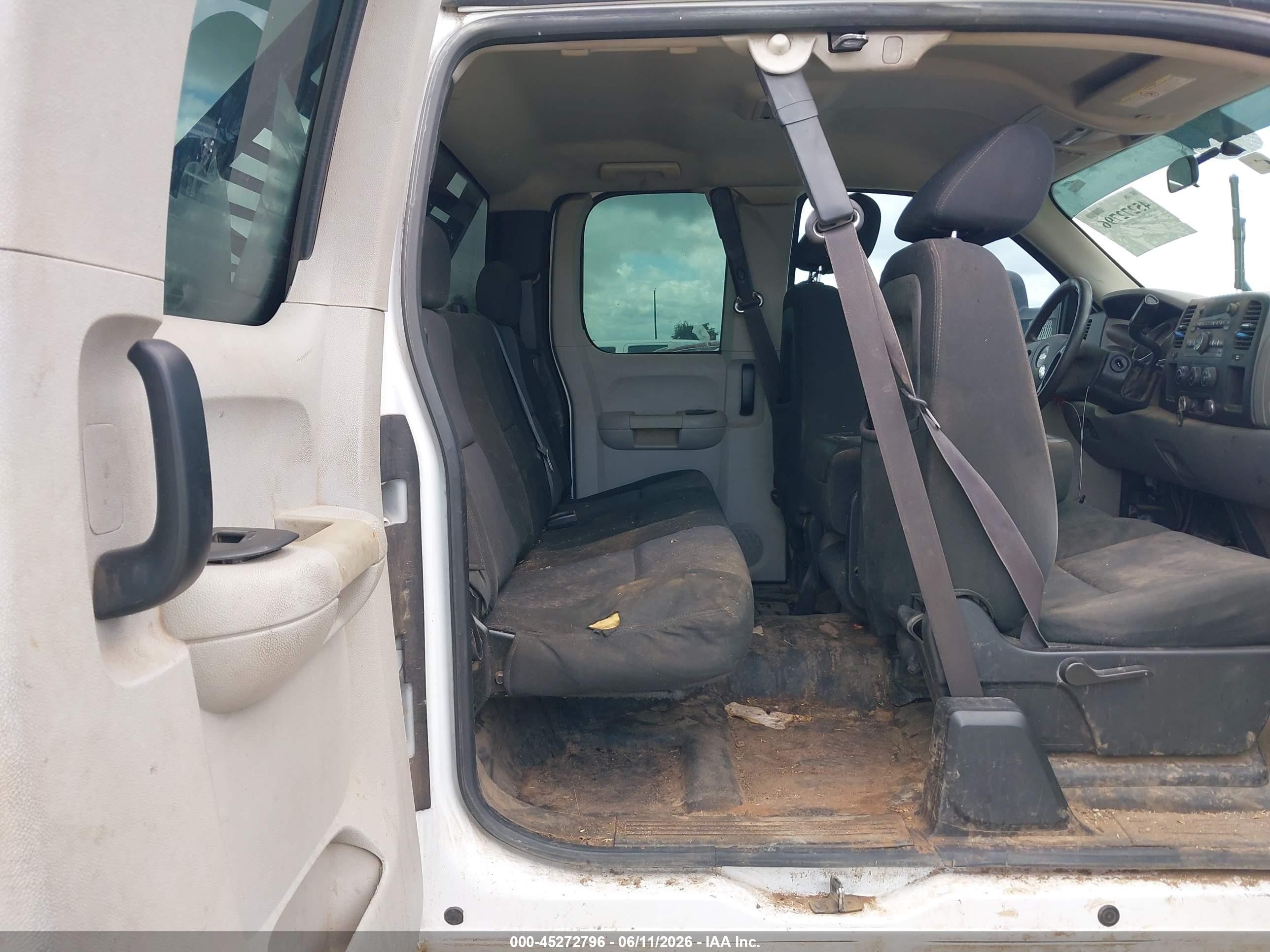 2012 Chevrolet Silverado 2500hd Work Truck White vin: 1GC2KVCG6CZ233115