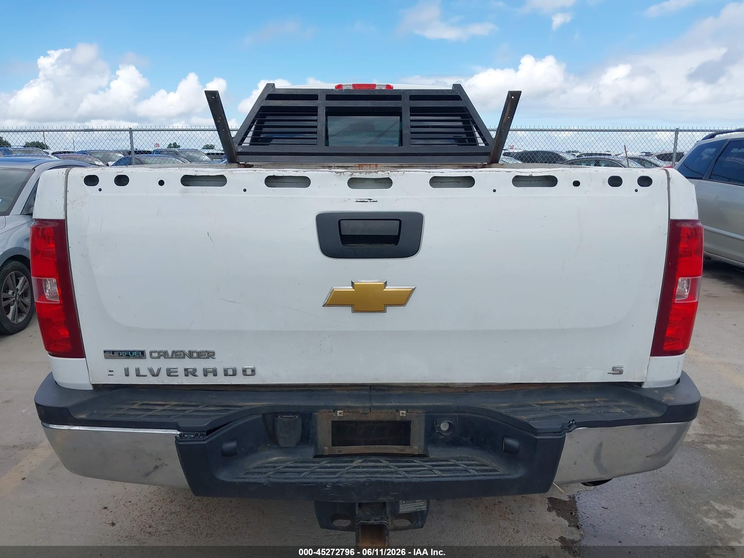 2012 Chevrolet Silverado 2500hd Work Truck White vin: 1GC2KVCG6CZ233115