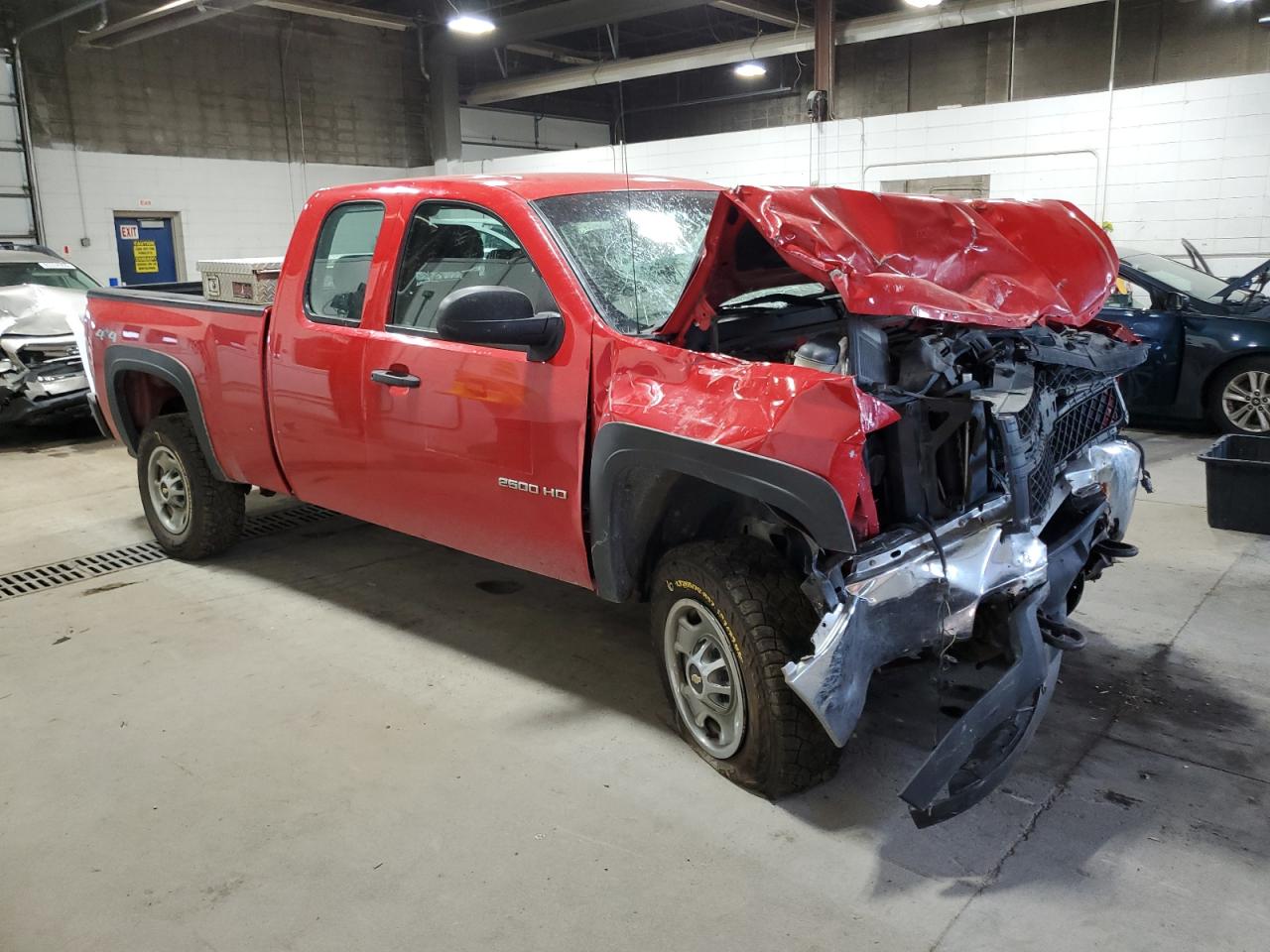 2013 Chevrolet Silverado K2500 Heavy Duty Red vin: 1GC2KVCG6DZ109105