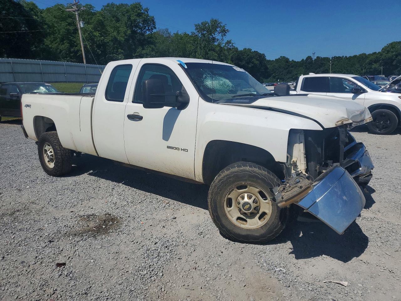 2011 Chevrolet Silverado K2500 Heavy Duty White vin: 1GC2KVCG7BZ357893