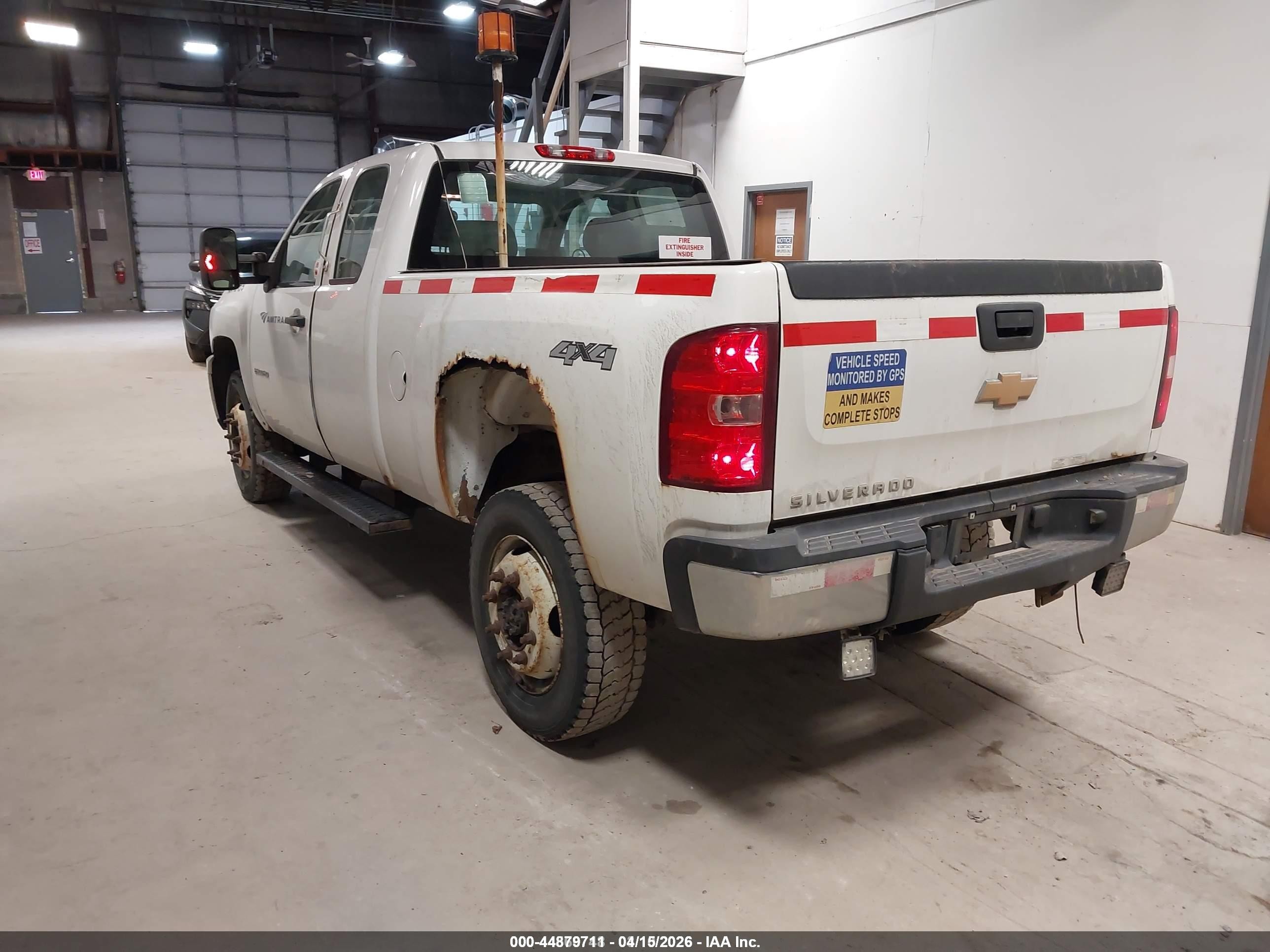2012 Chevrolet Silverado 2500hd Work Truck White vin: 1GC2KVCG7CZ335040