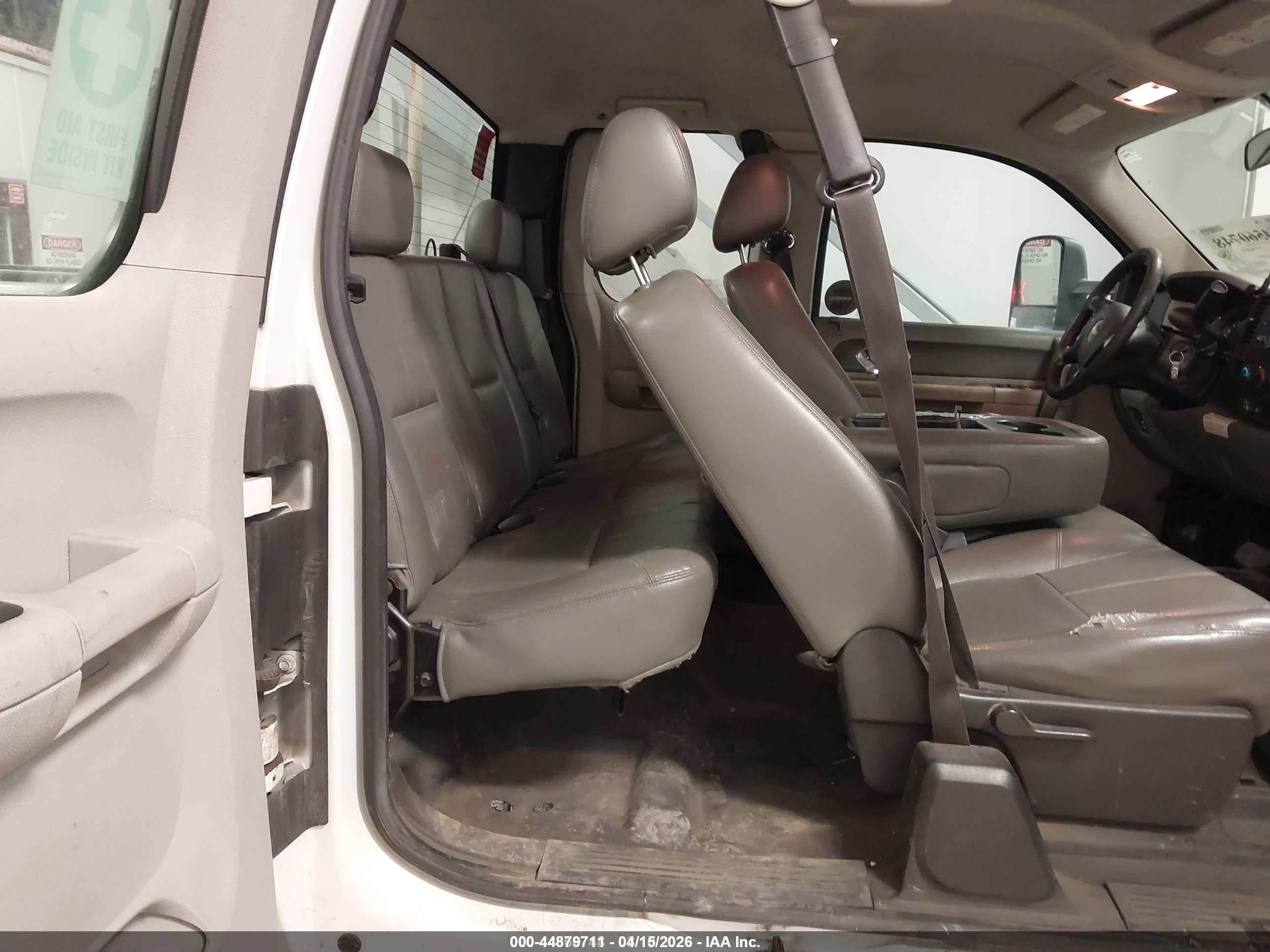 2012 Chevrolet Silverado 2500hd Work Truck White vin: 1GC2KVCG7CZ335040