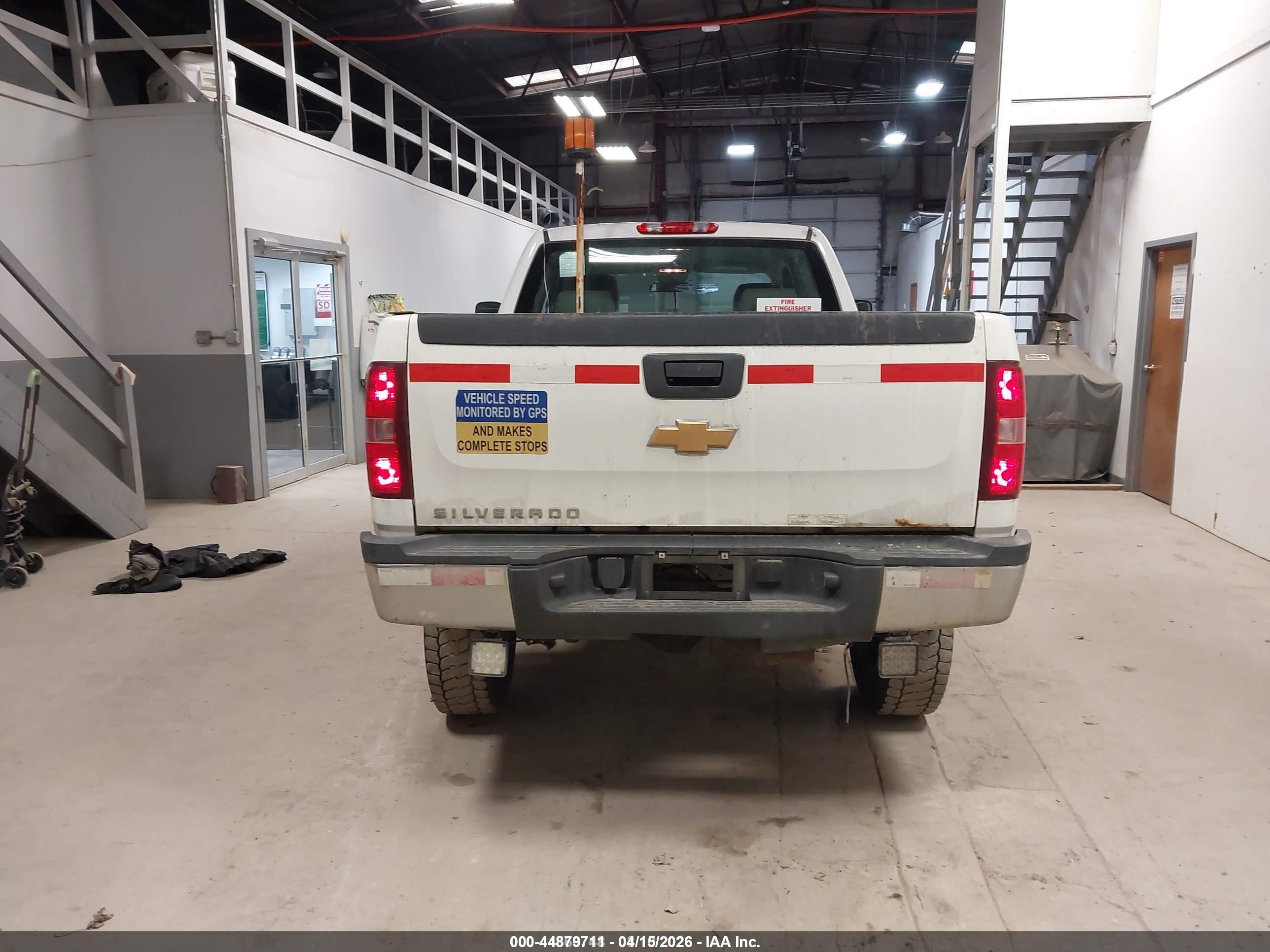2012 Chevrolet Silverado 2500hd Work Truck White vin: 1GC2KVCG7CZ335040