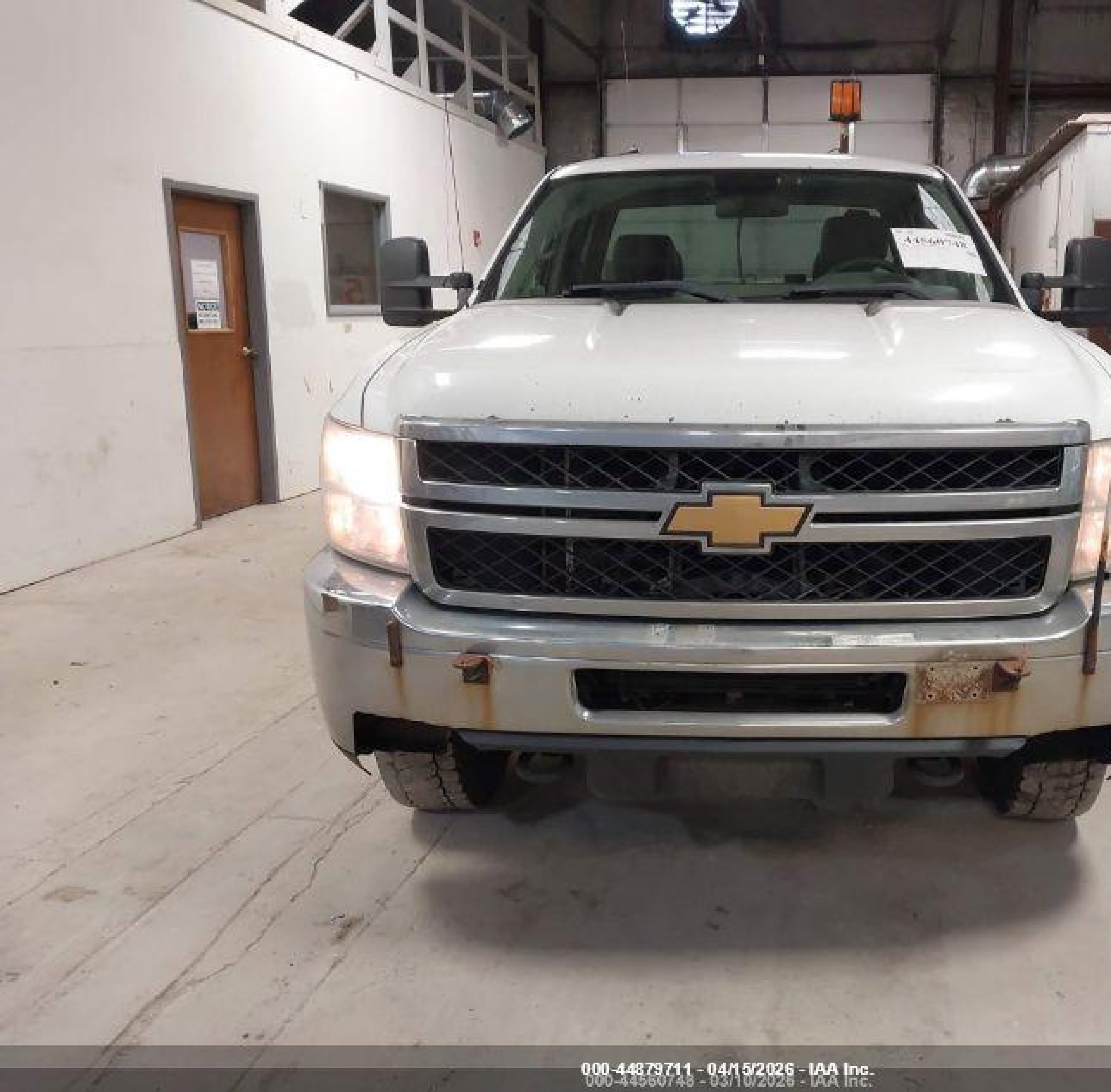 2012 Chevrolet Silverado 2500hd Work Truck White vin: 1GC2KVCG7CZ335040