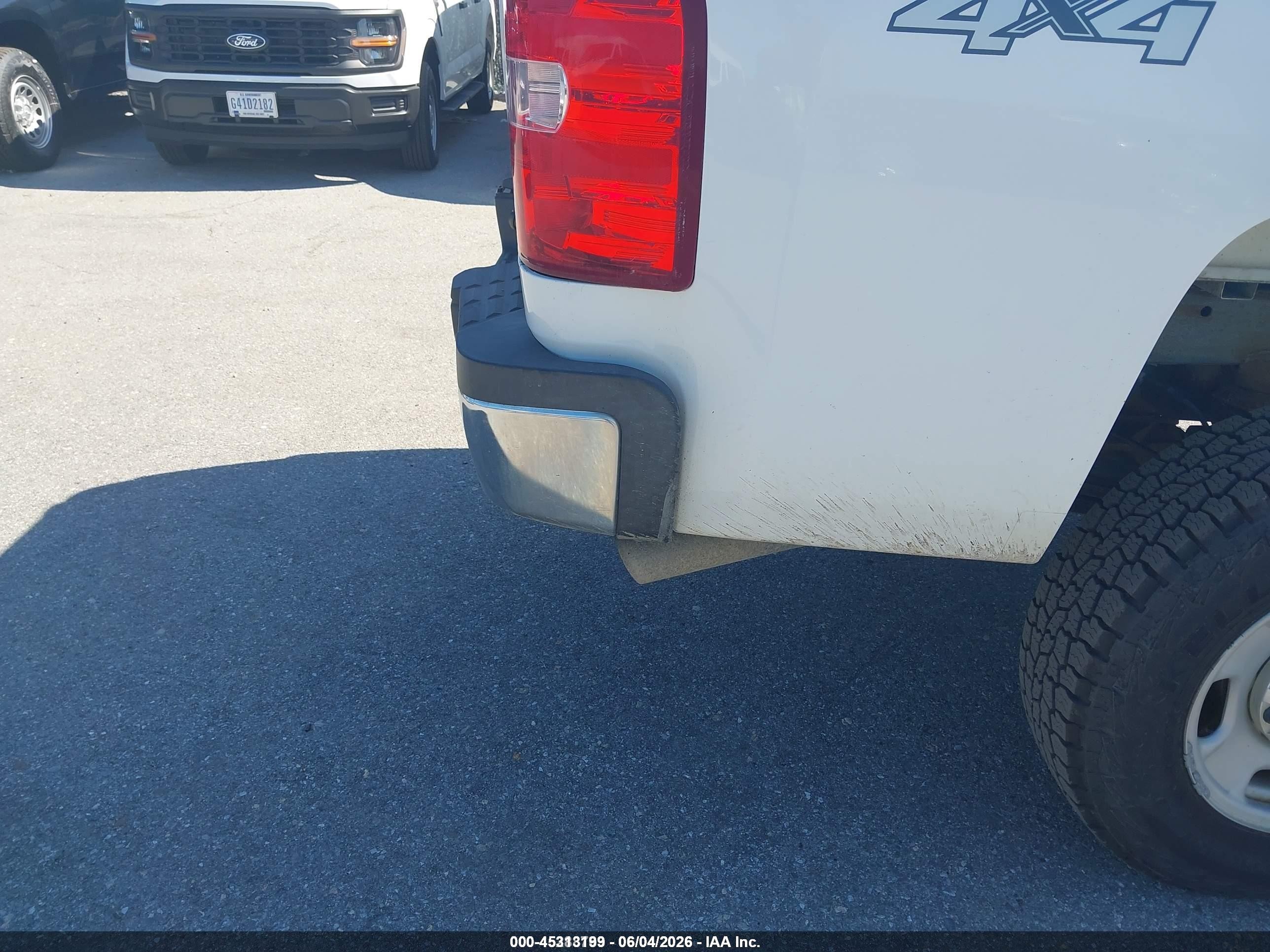 2013 Chevrolet Silverado 2500hd Work Truck White vin: 1GC2KVCGXDZ124612