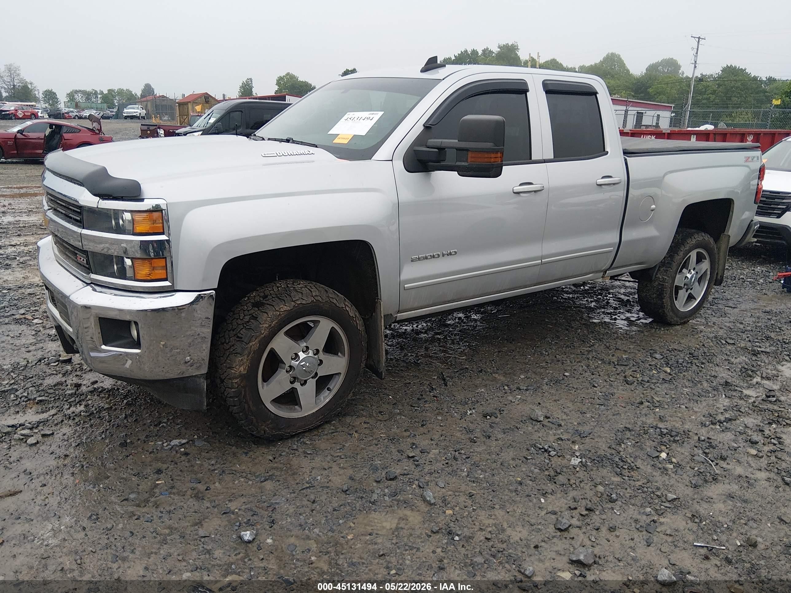 2015 Chevrolet Silverado 2500hd Lt Серебряный vin: 1GC2KVE81FZ507413