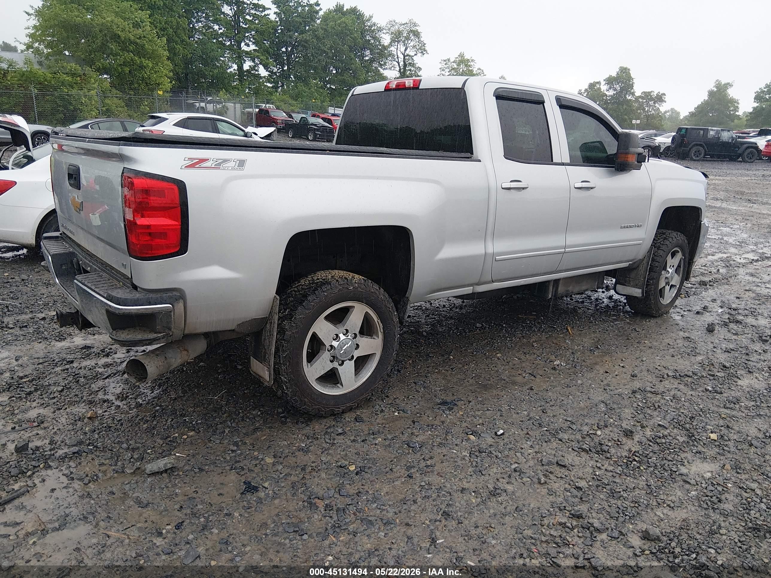 2015 Chevrolet Silverado 2500hd Lt Серебряный vin: 1GC2KVE81FZ507413