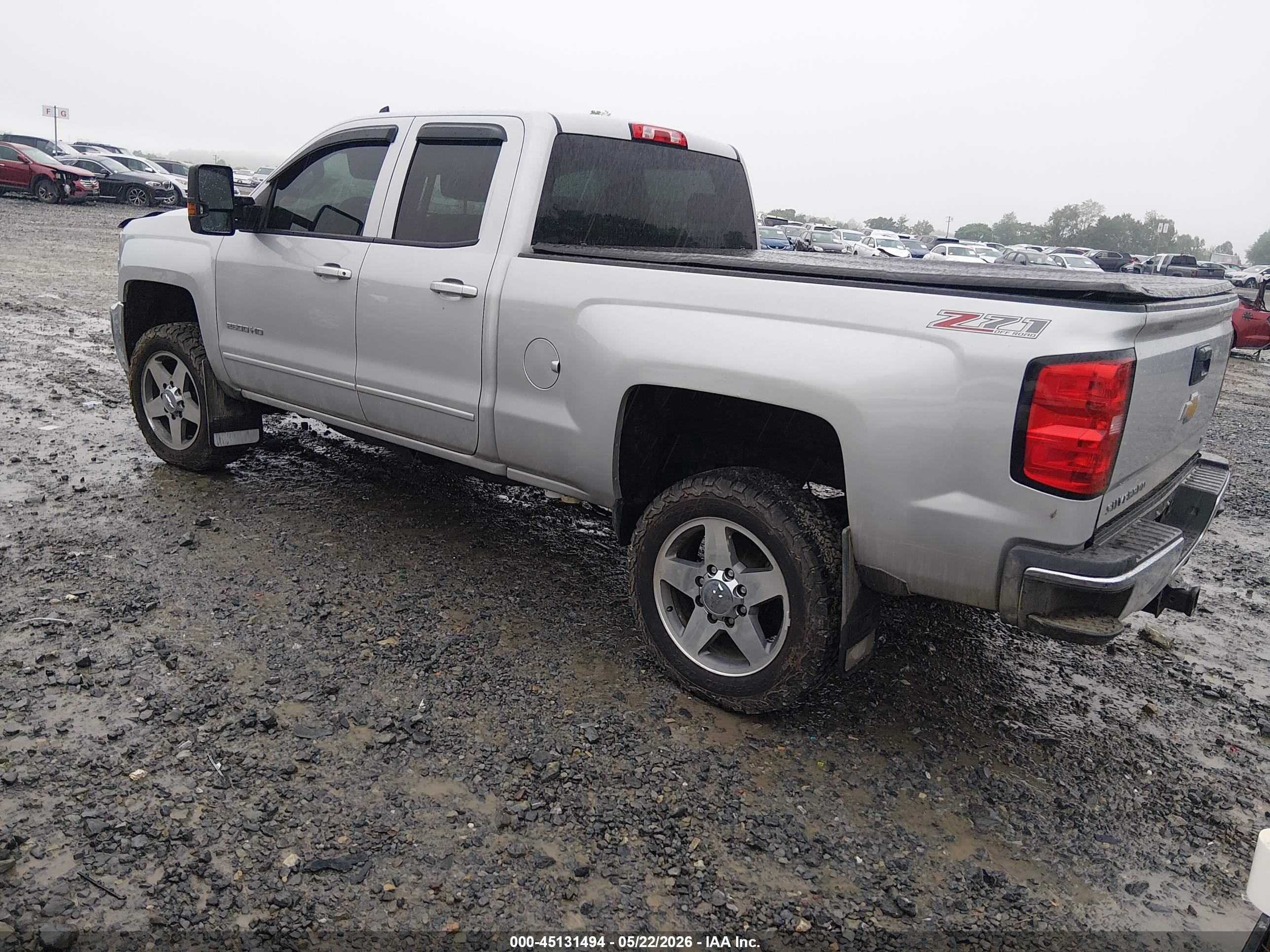 2015 Chevrolet Silverado 2500hd Lt Серебряный vin: 1GC2KVE81FZ507413