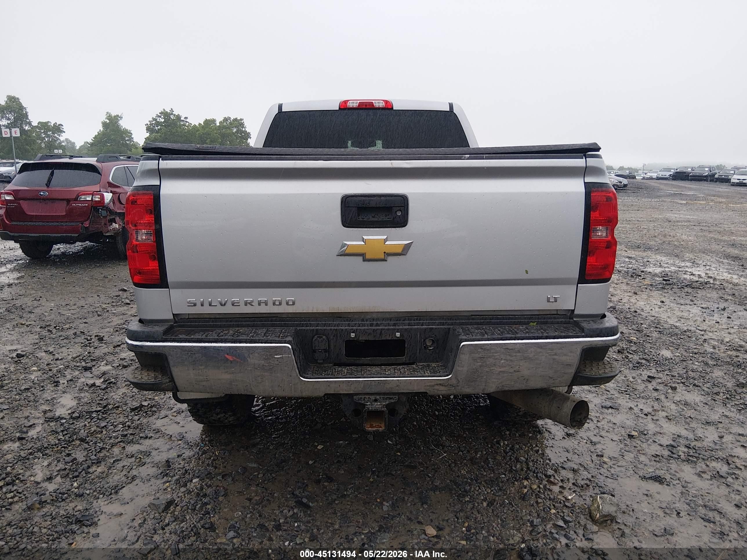 2015 Chevrolet Silverado 2500hd Lt Серебряный vin: 1GC2KVE81FZ507413