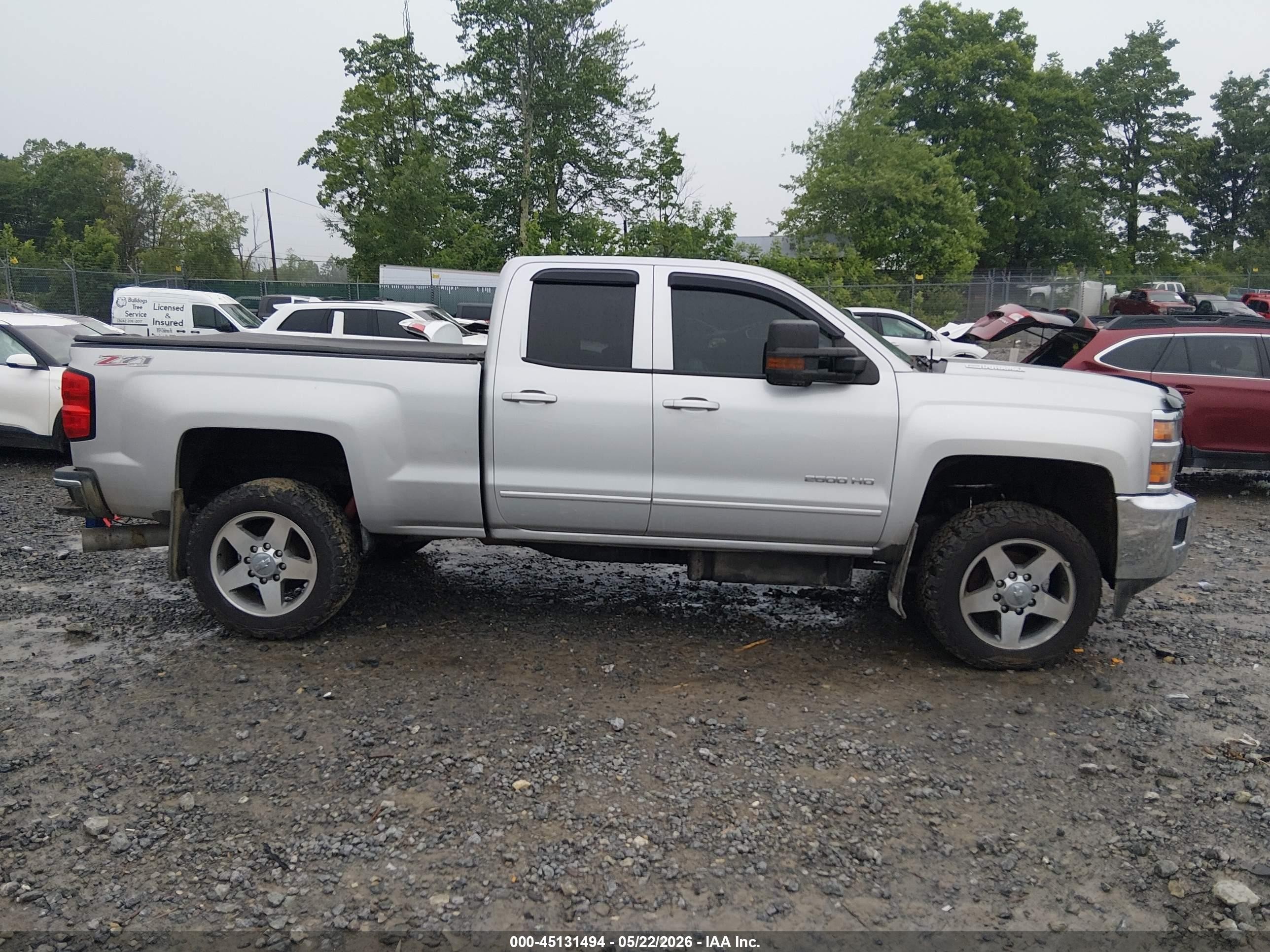 2015 Chevrolet Silverado 2500hd Lt Серебряный vin: 1GC2KVE81FZ507413