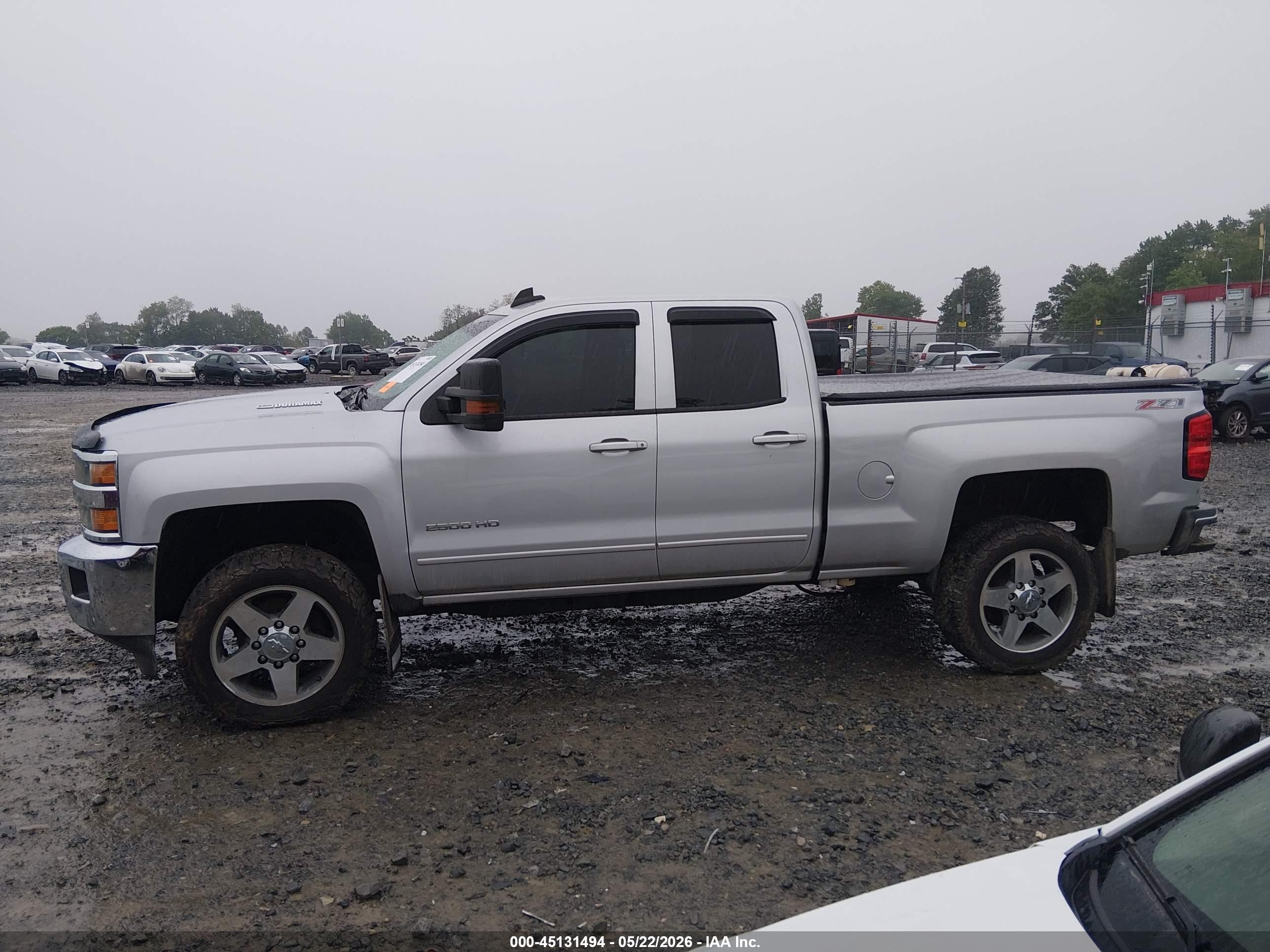 2015 Chevrolet Silverado 2500hd Lt Серебряный vin: 1GC2KVE81FZ507413