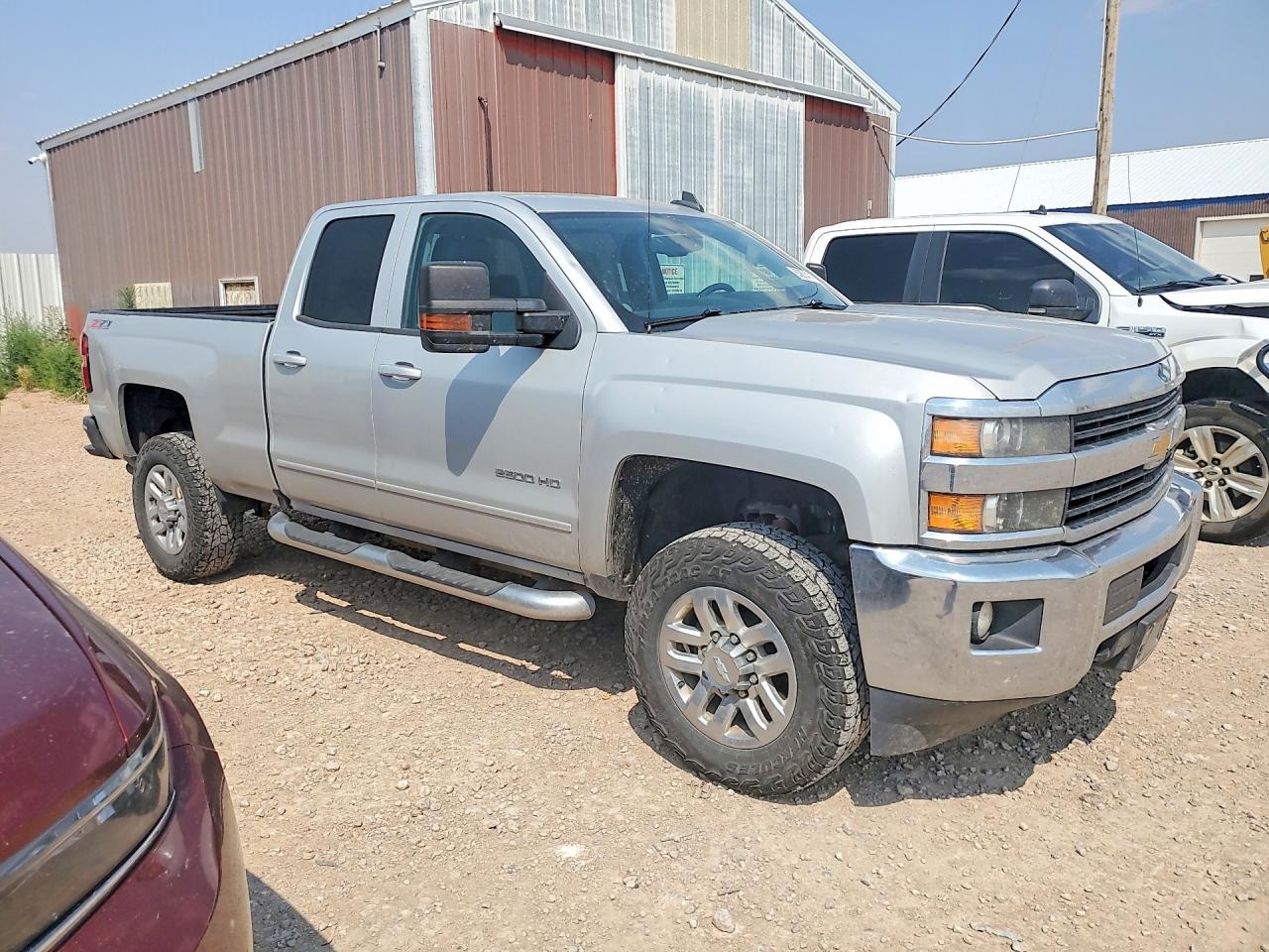 2016 Chevrolet Silverado K2500 Heavy Duty Lt Silver vin: 1GC2KVEG0GZ206351