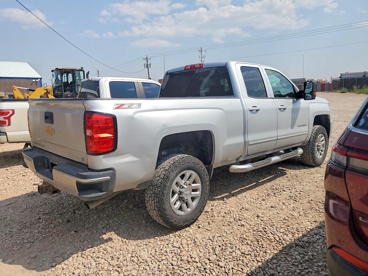2016 Chevrolet Silverado K2500 Heavy Duty Lt Silver vin: 1GC2KVEG0GZ206351
