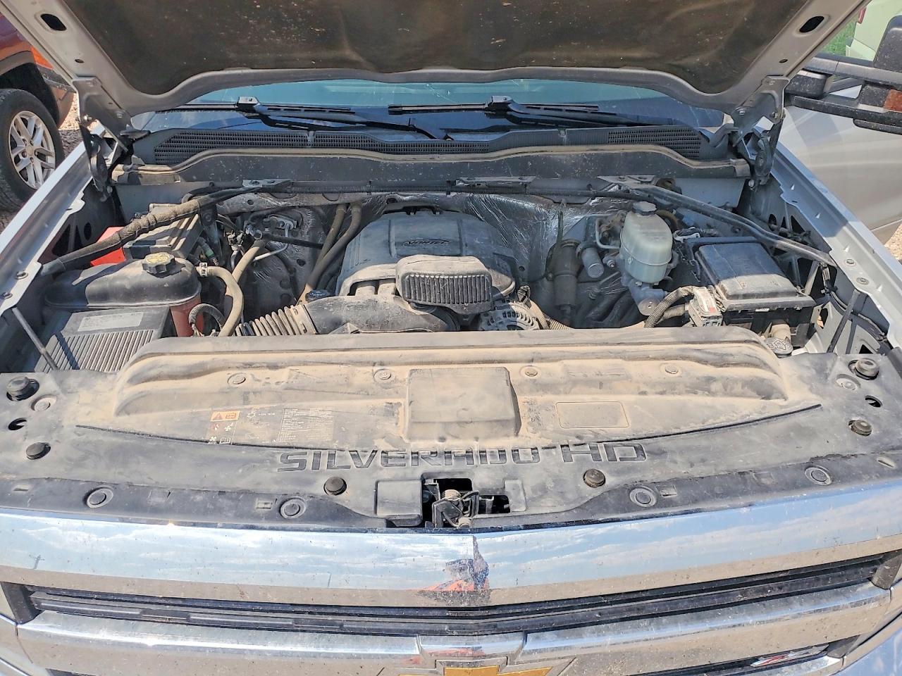 2016 Chevrolet Silverado K2500 Heavy Duty Lt Silver vin: 1GC2KVEG0GZ206351