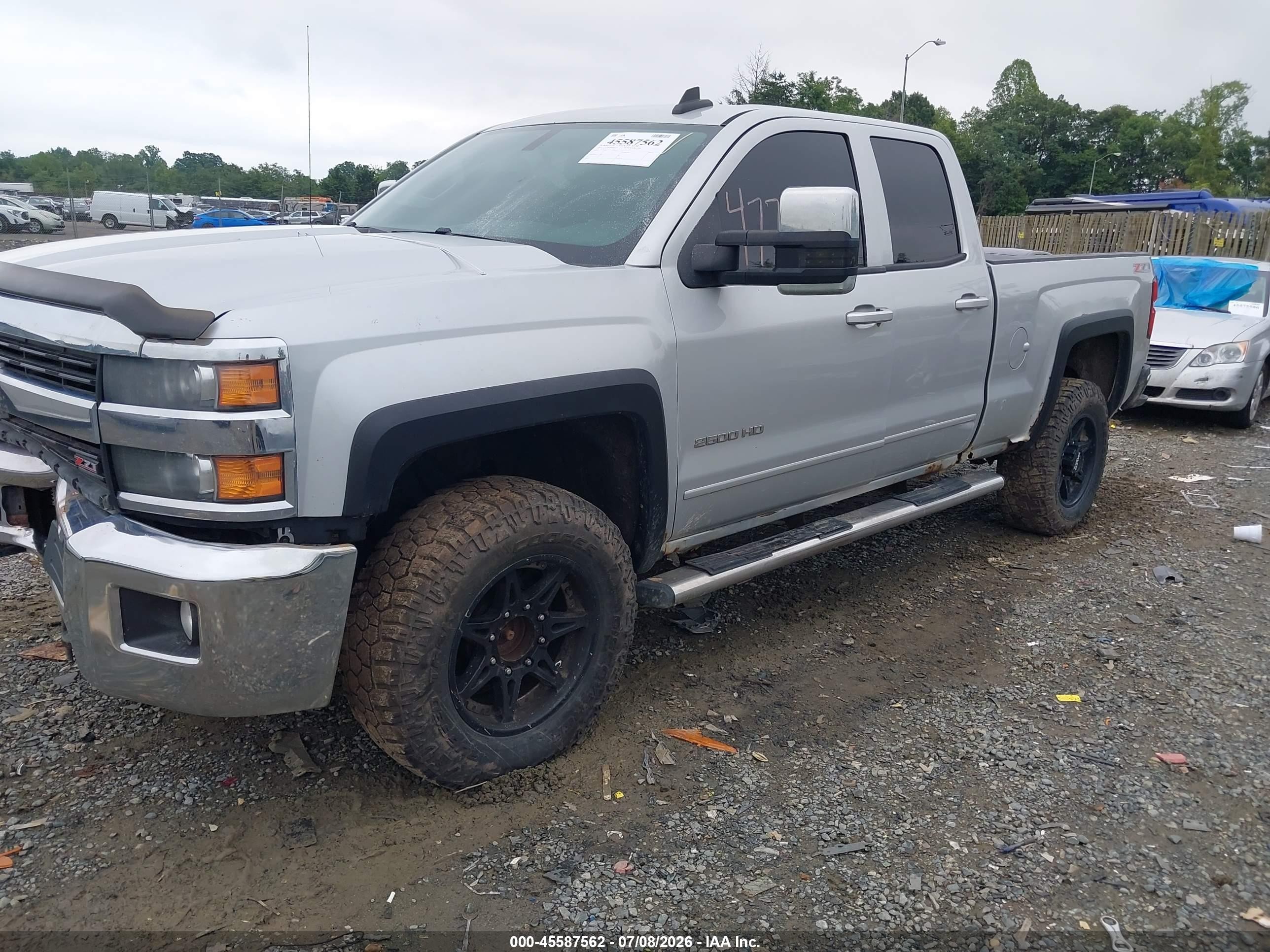 2015 Chevrolet Silverado 2500hd Lt Серебряный vin: 1GC2KVEG1FZ513039