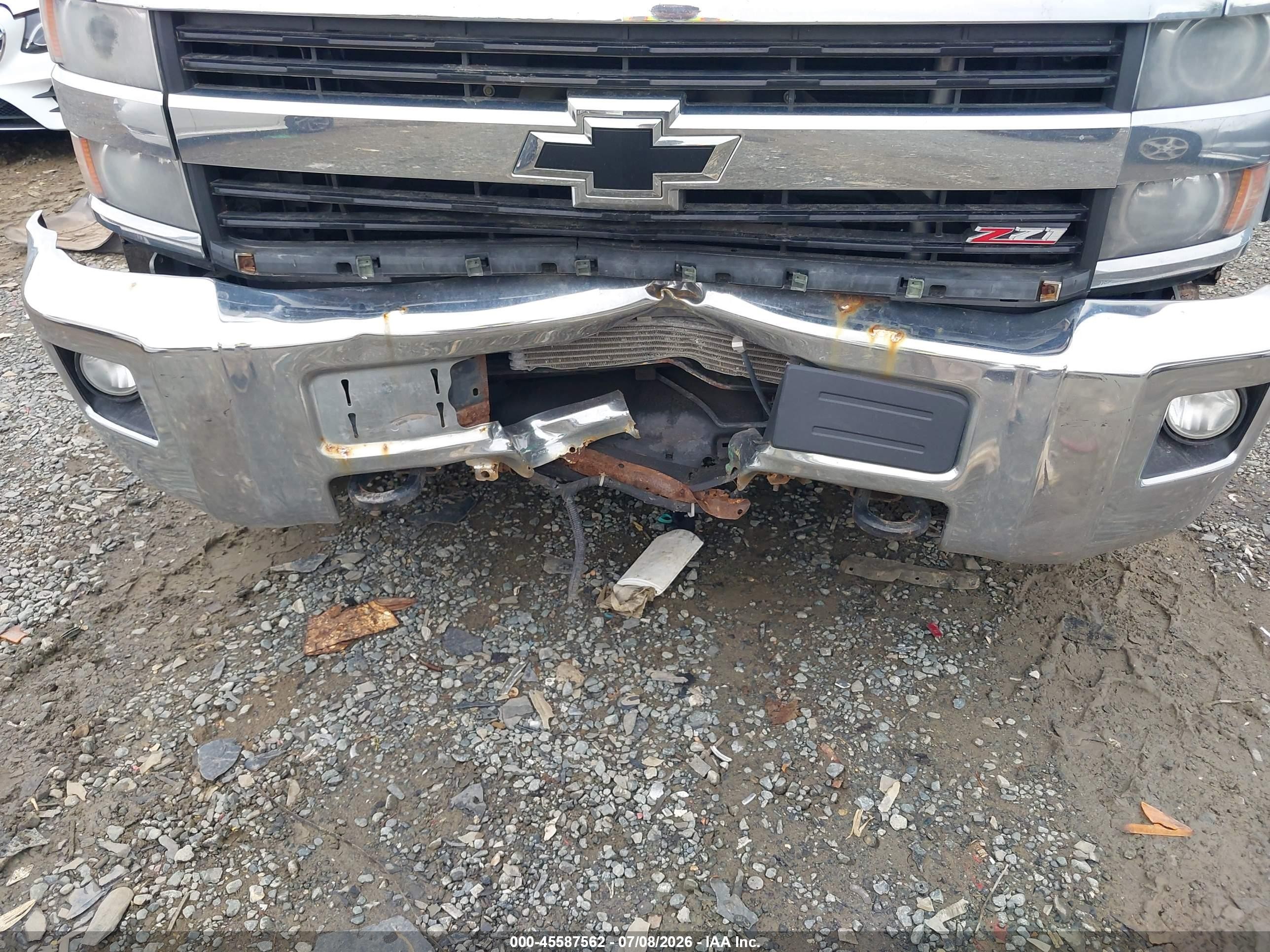 2015 Chevrolet Silverado 2500hd Lt Серебряный vin: 1GC2KVEG1FZ513039
