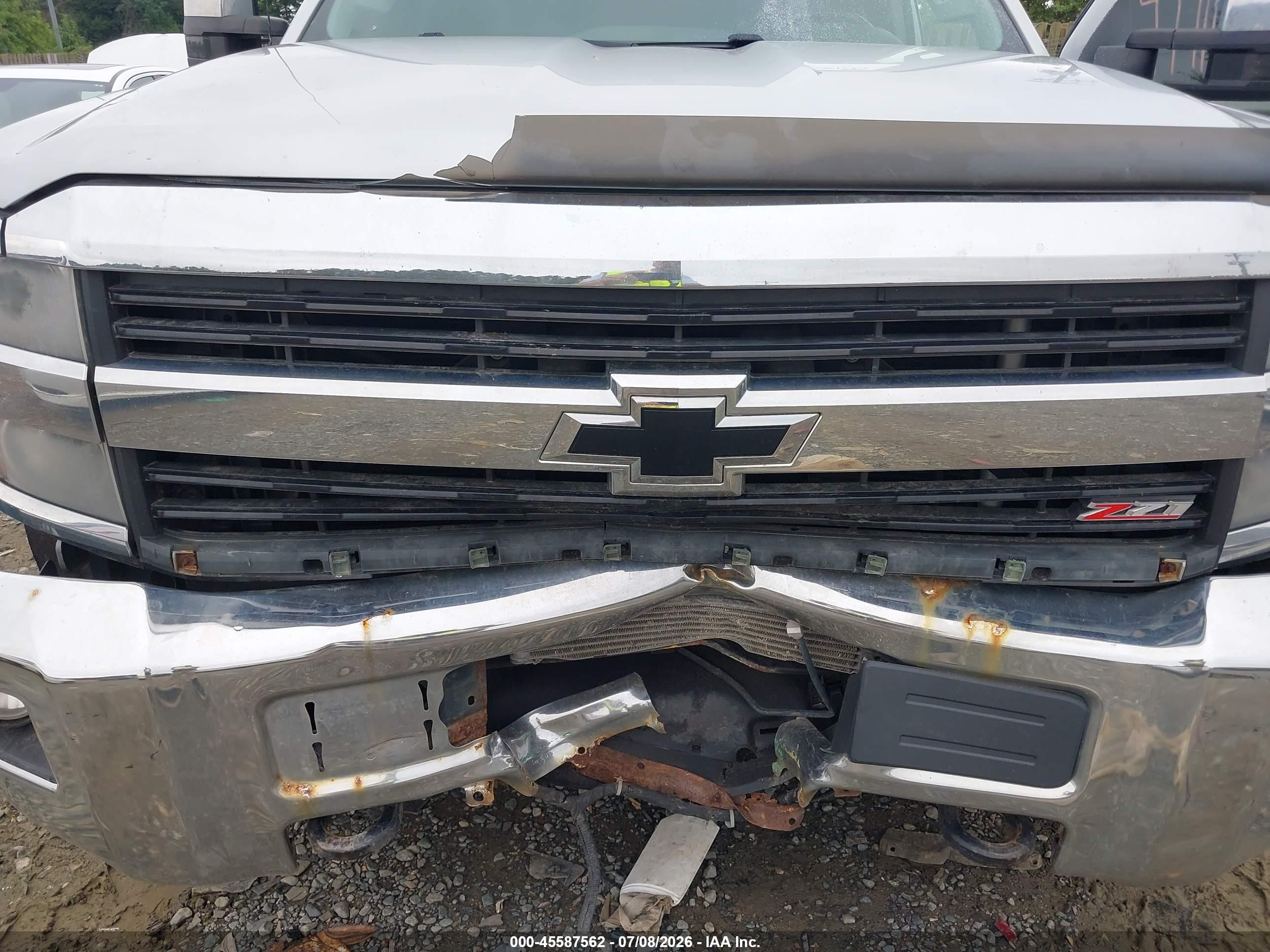 2015 Chevrolet Silverado 2500hd Lt Серебряный vin: 1GC2KVEG1FZ513039