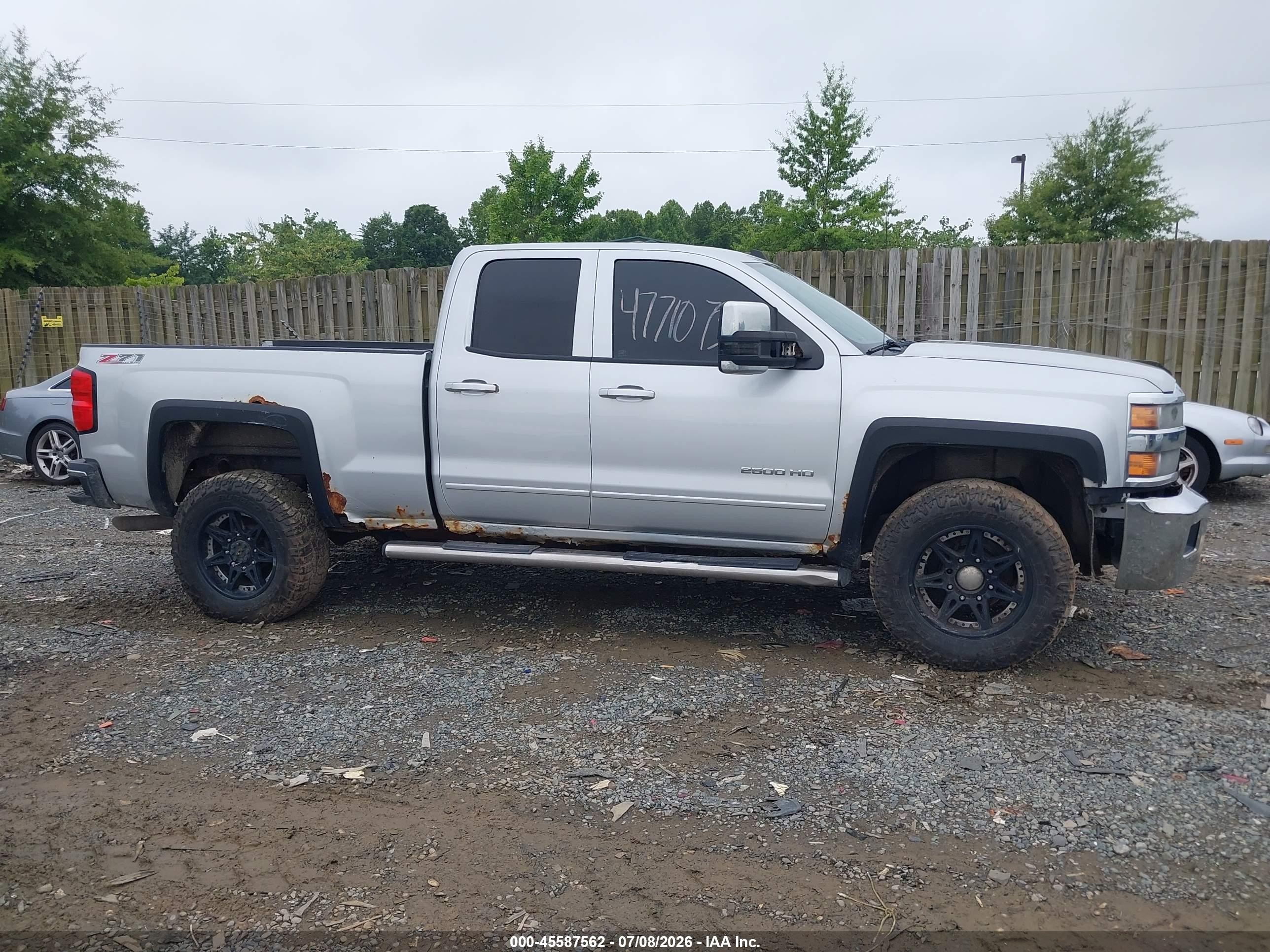 2015 Chevrolet Silverado 2500hd Lt Серебряный vin: 1GC2KVEG1FZ513039
